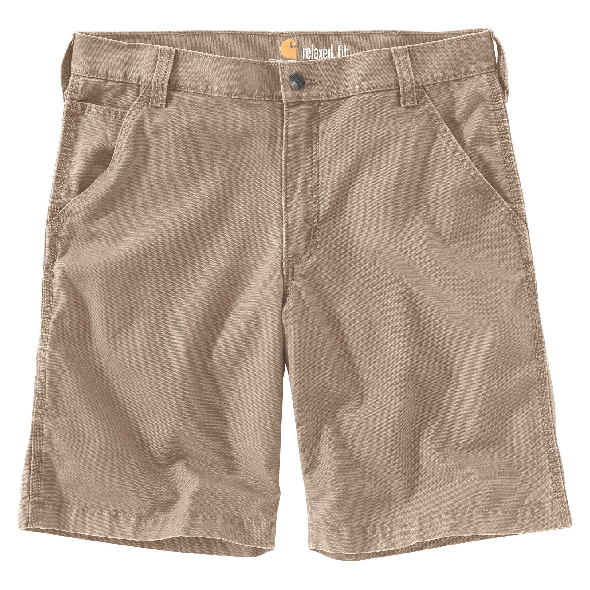 slide 2 of 5, Carhartt Men's Tan Canvas Carpenter Shorts (36), 1 ct