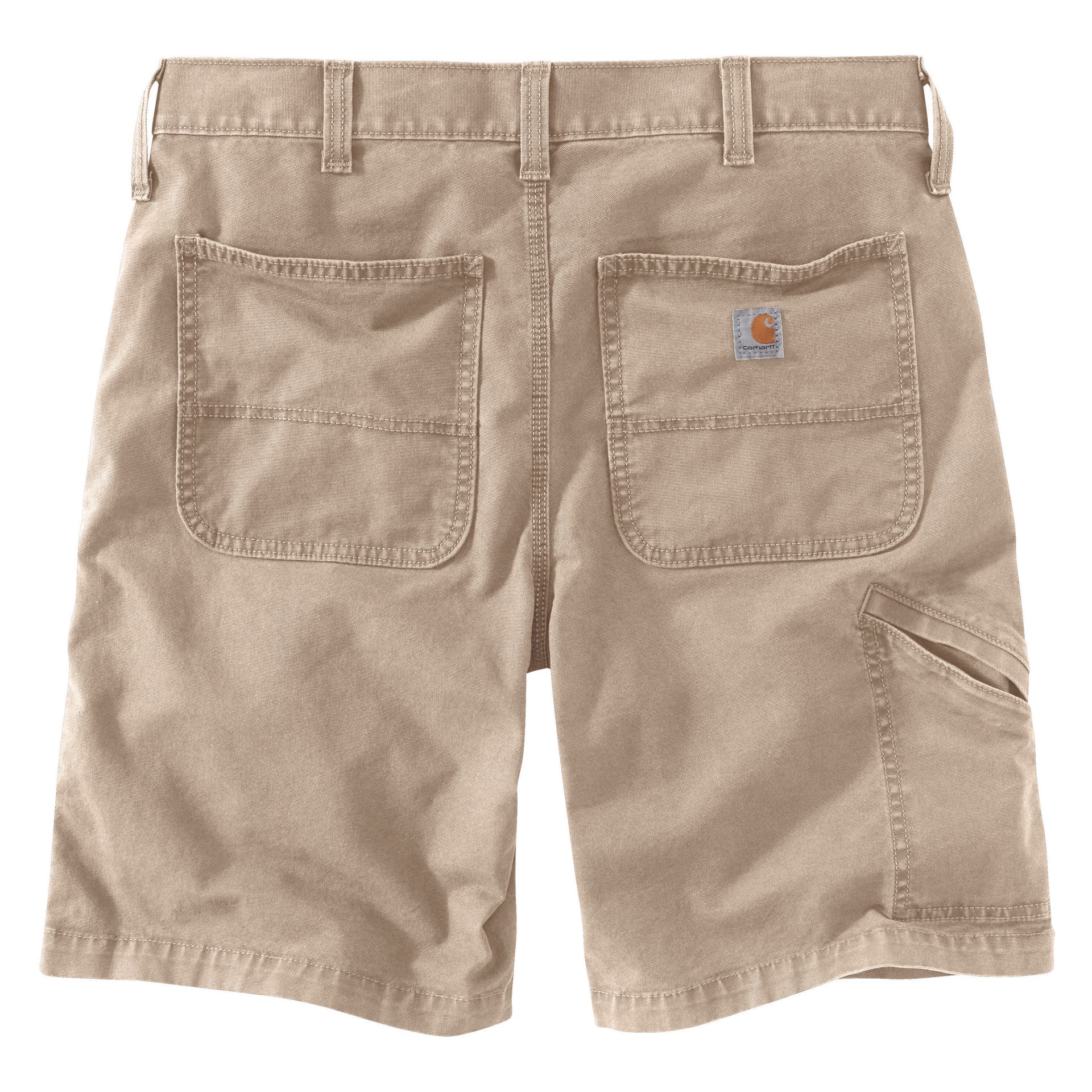 slide 3 of 5, Carhartt Men's Tan Canvas 10-in Carpenter shorts ( Size: 32 ), 1 ct