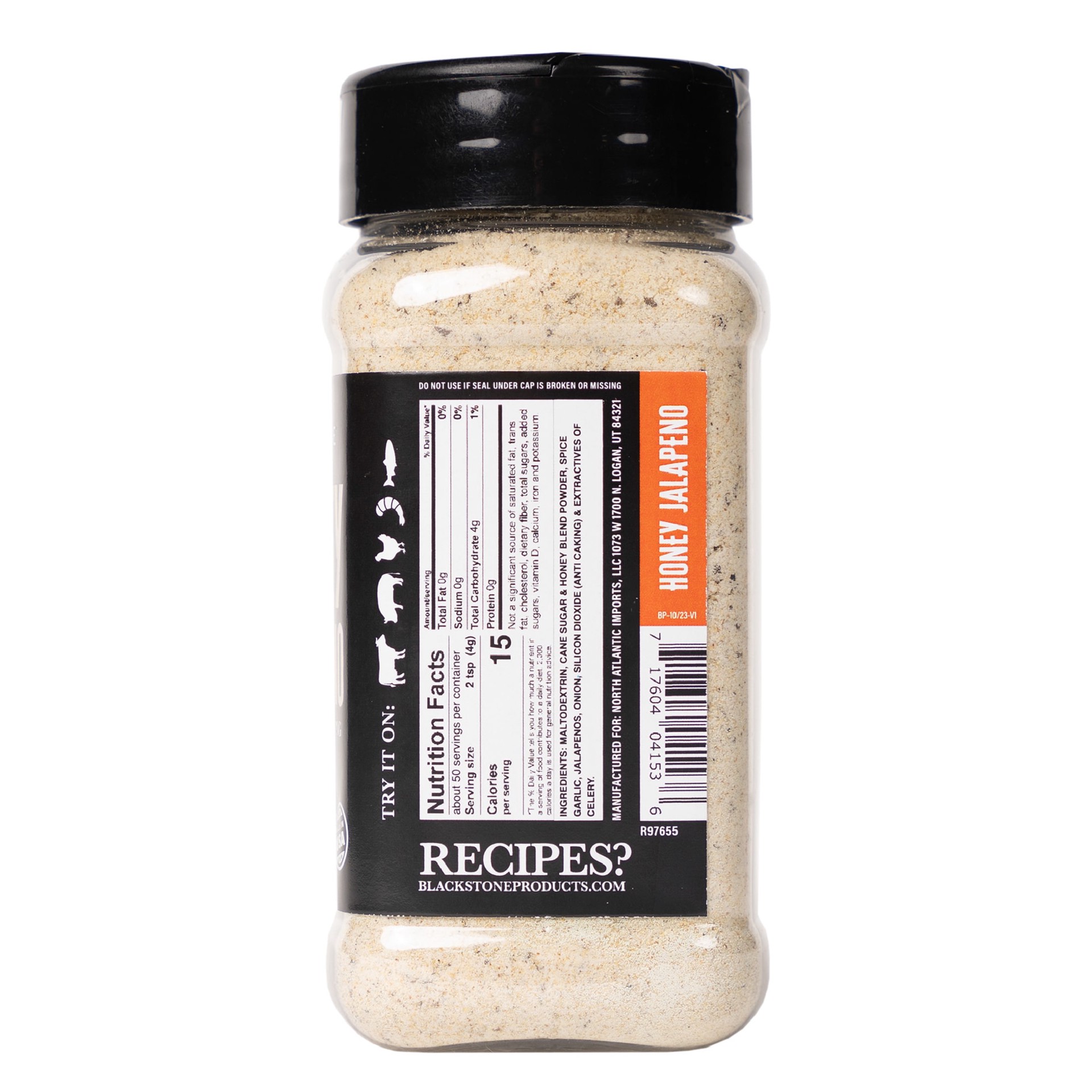 slide 2 of 6, Blackstone 7.1-oz Honey Jalapeno Rub/Seasoning, 1 ct