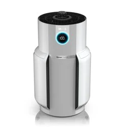 Shark NeverChange MAX, 5Year Filter Life, Odor Neutralizer 5 -Speed White ( Covers: 1400-sq ft ) Console