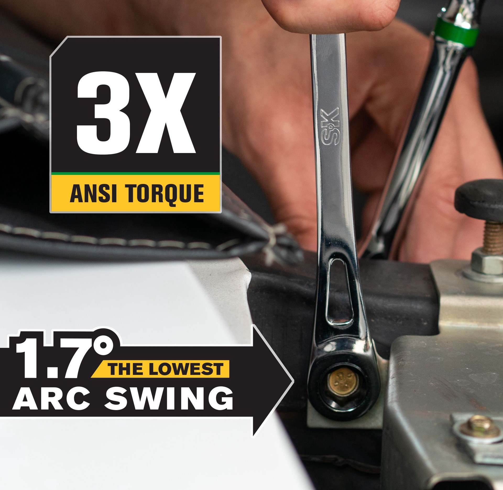 slide 3 of 6, SK Professional Tools 7-Piece Set 6-point (Sae) Standard Combination Wrench Includes Soft Case, 1 ct