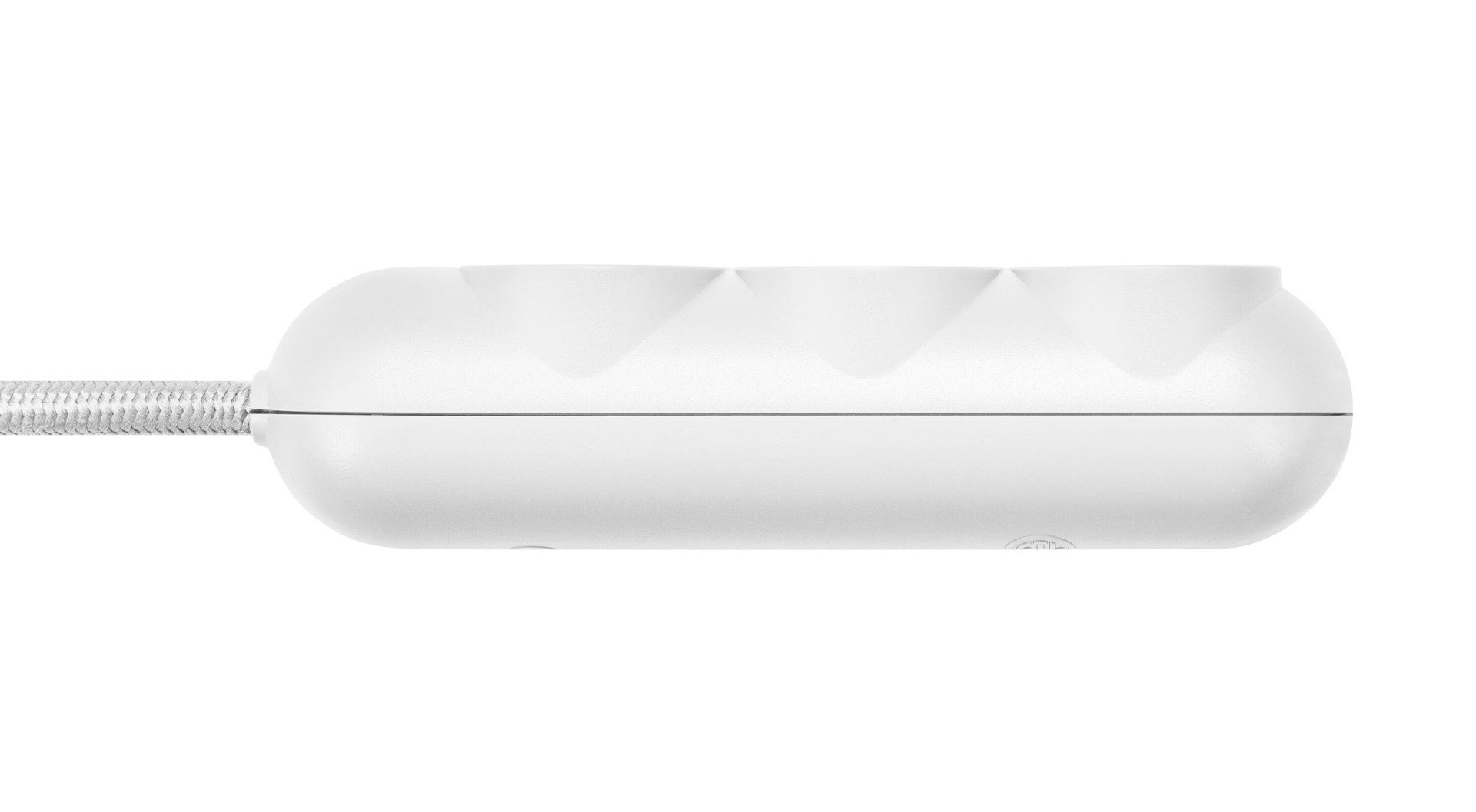 slide 2 of 6, Utilitech 4-ft 3 -Outlet Indoor White Power Strip, 1 ct