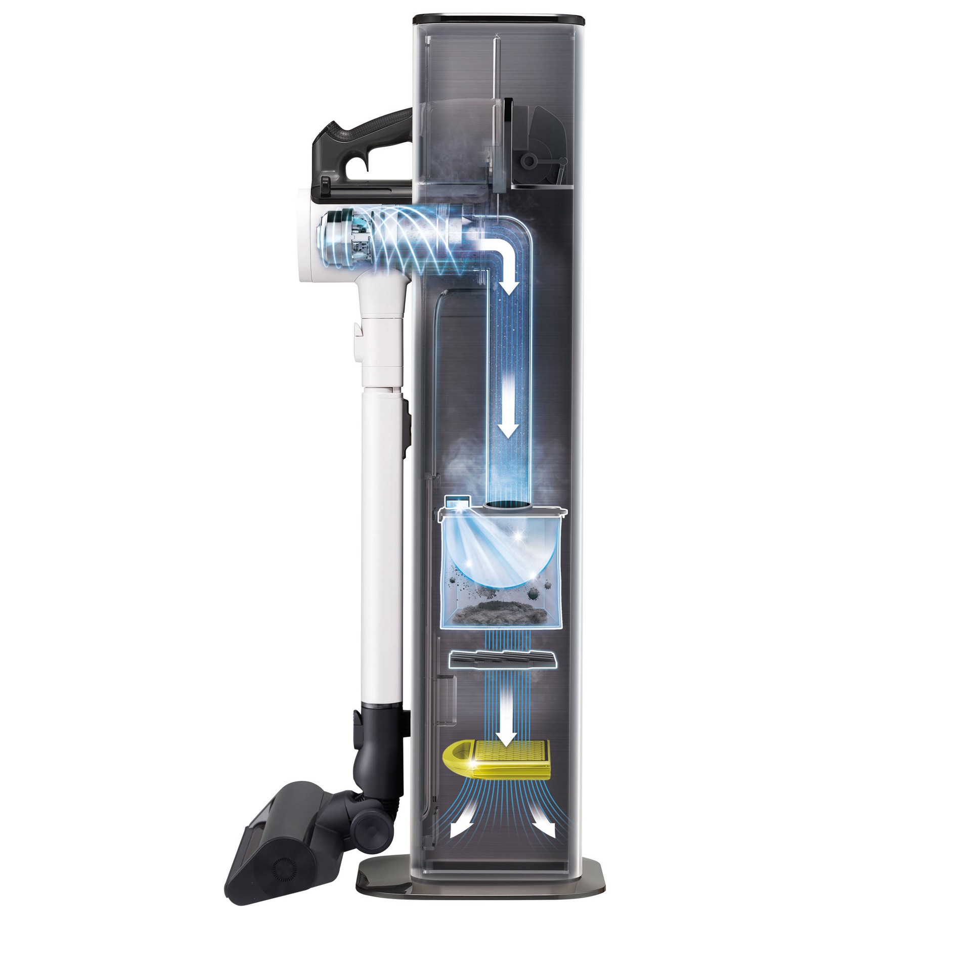 slide 2 of 6, LG CordZero vacuum with Auto Empty Cordless Pet Stick Vacuum Cleaner (Convertible to Handheld), 1 ct