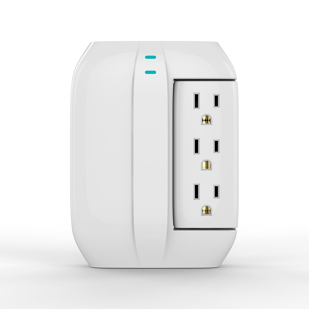 slide 6 of 6, Utilitech 6 -Outlet 900 Joules 1875 -Watts 1875VA White Indoor AC Surge Protector, 1 ct