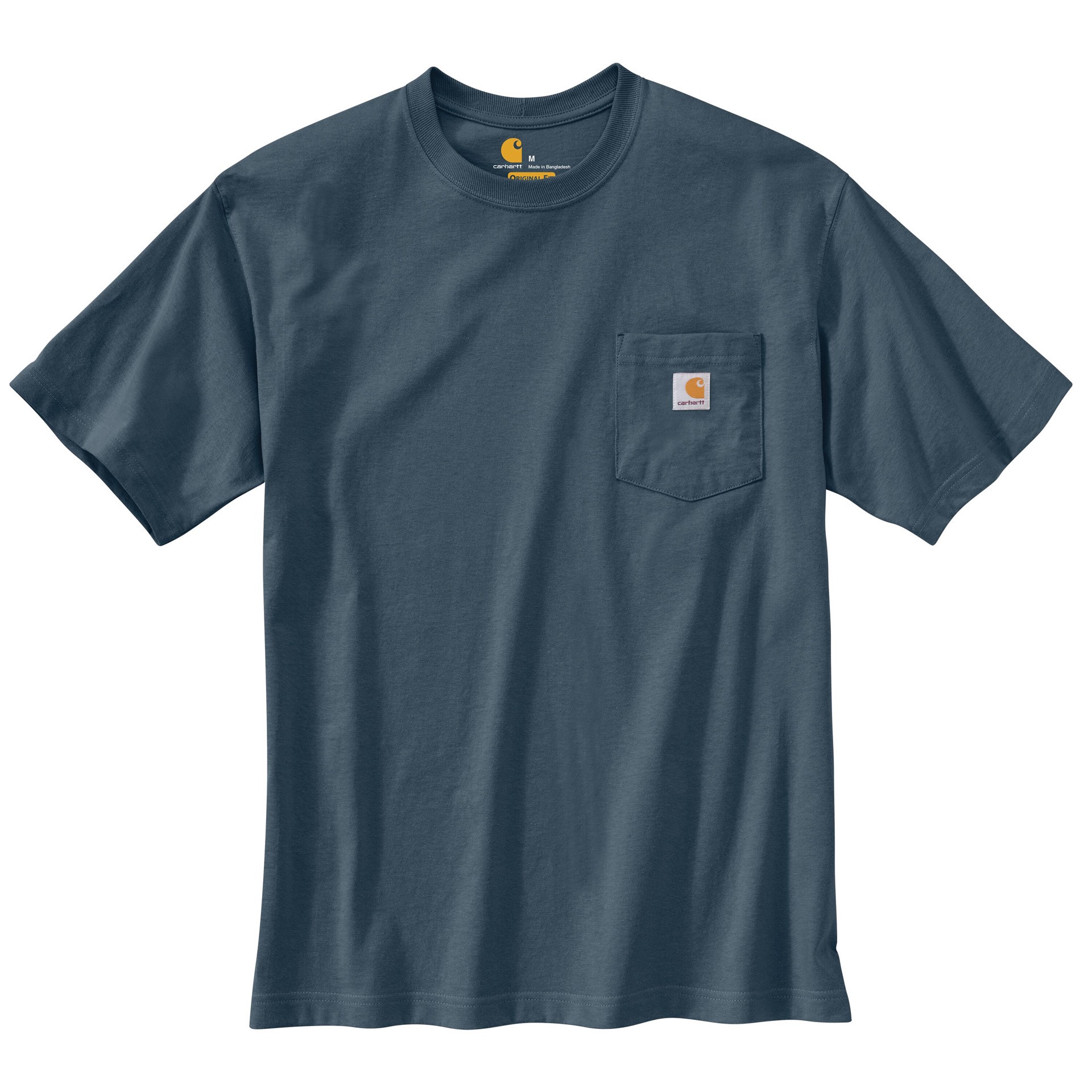 slide 2 of 5, Carhartt Workwear Men's Blue Heavy weight Knit Short sleeve Solid T-shirt ( 2XL ), 1 ct
