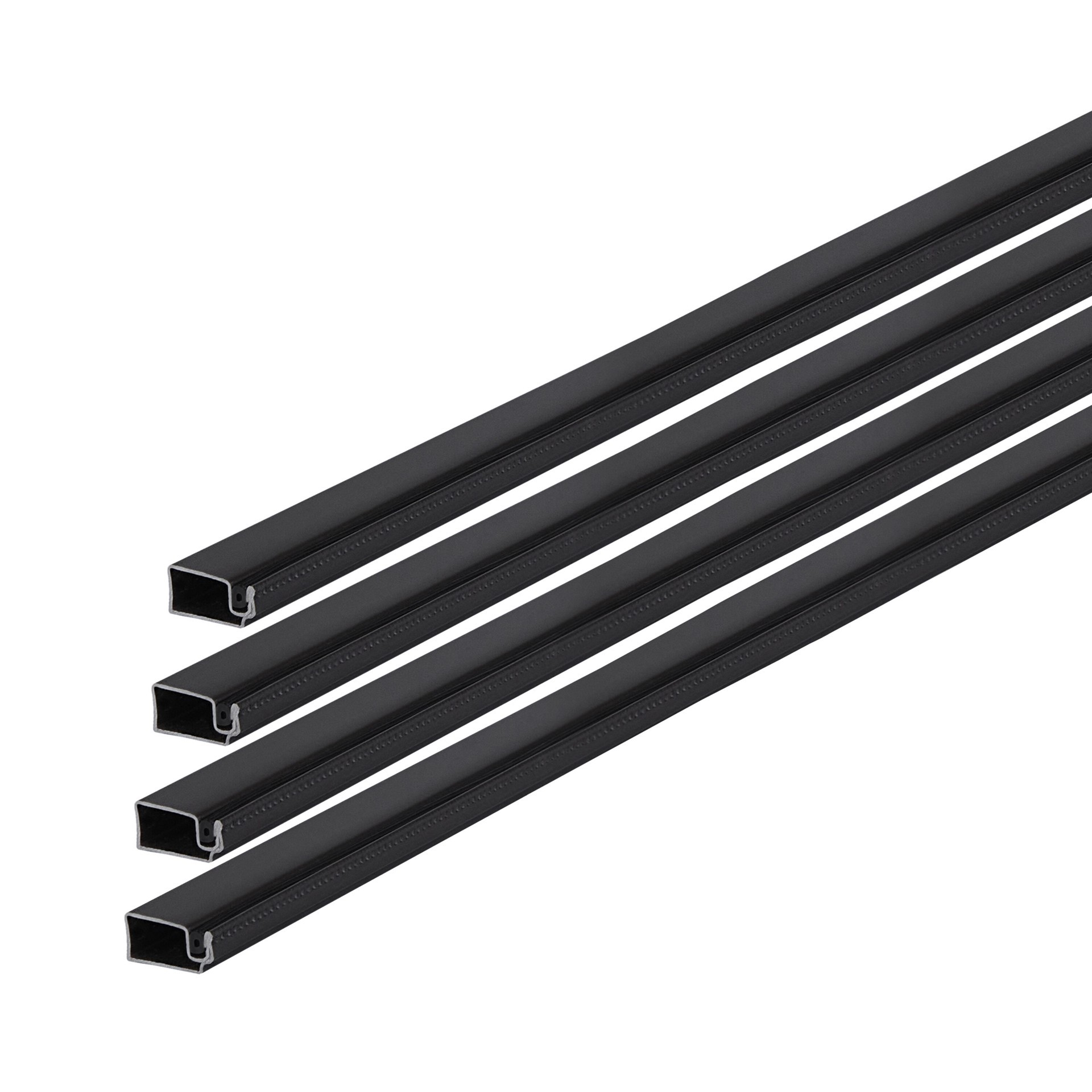 slide 1 of 6, M-D 5/16-in x 5-ft Matte Black Aluminum Screen repair, 1 ct