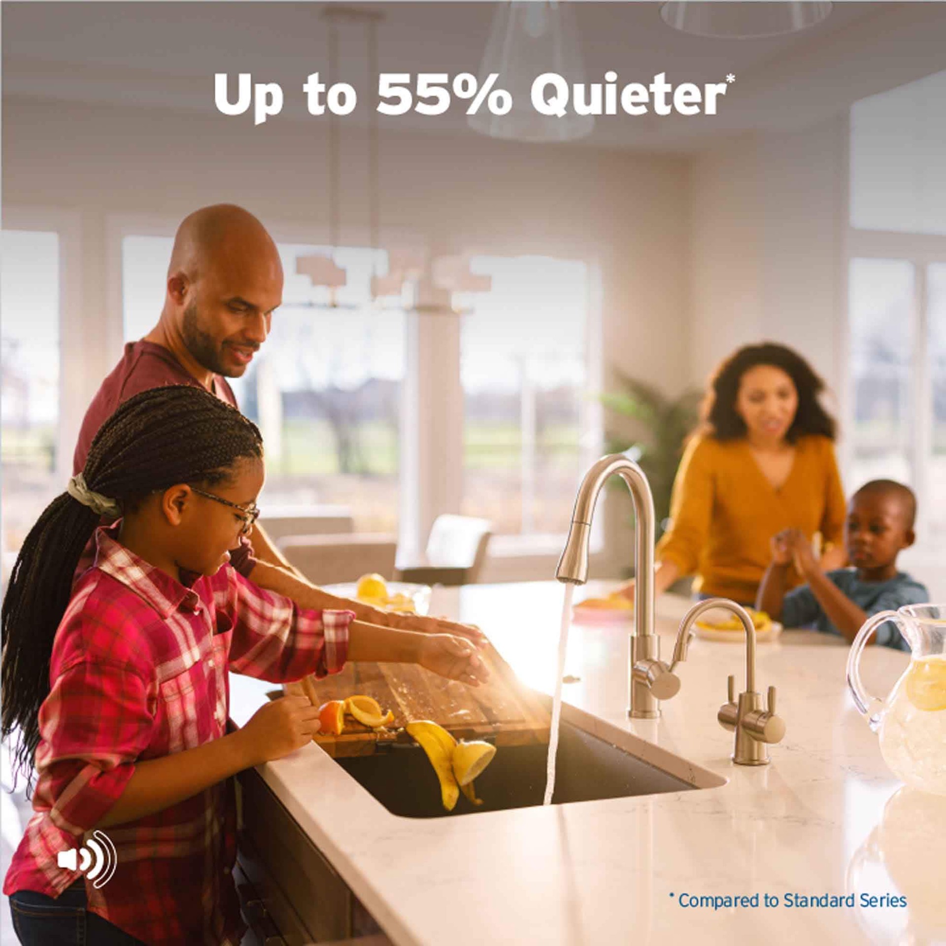 slide 3 of 6, InSinkErator Power 15SS Power Series Continuous feed 3/4-HP Septic Safe Non-corded Garbage Disposal, 1 ct