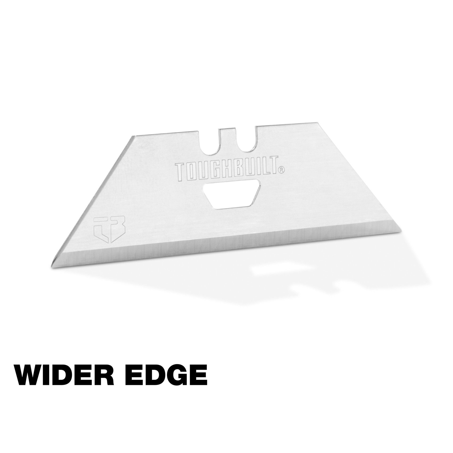slide 3 of 6, TOUGHBUILT Drywall Carbon steel Utility Razor Blade ( 50 -Pack ), 1 ct