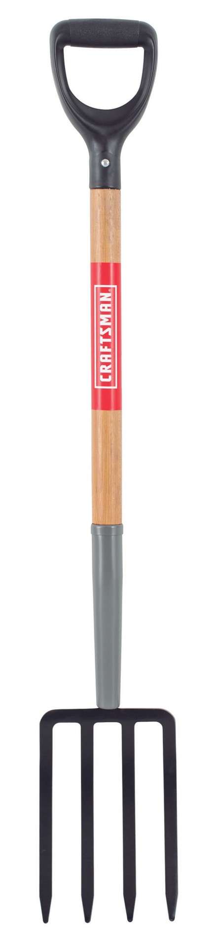 slide 1 of 6, CRAFTSMAN 34-in L Wood Steel Spading Fork, 1 ct