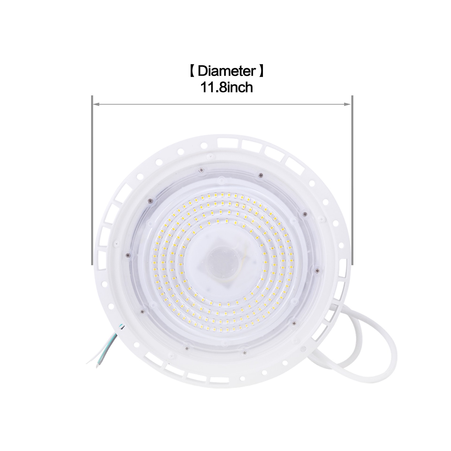 slide 3 of 6, Utilitech 11.81-in x 11.81-in 18000 -Lumen 5000-K Daylight LED High Bay Light, 1 ct