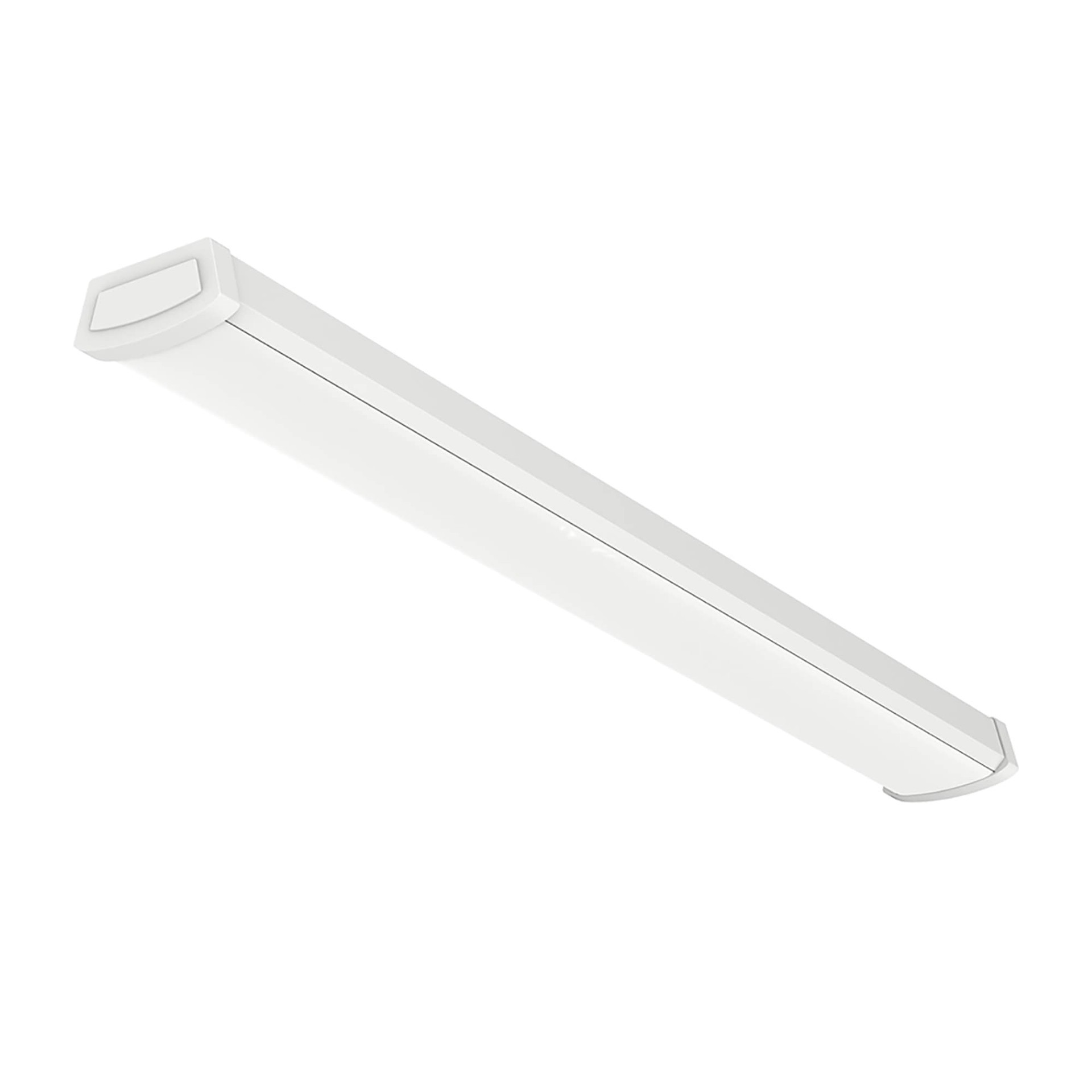 slide 1 of 4, Utilitech 4-ft 3400 -Lumen Cool White LED Wraparound Light, 1 ct
