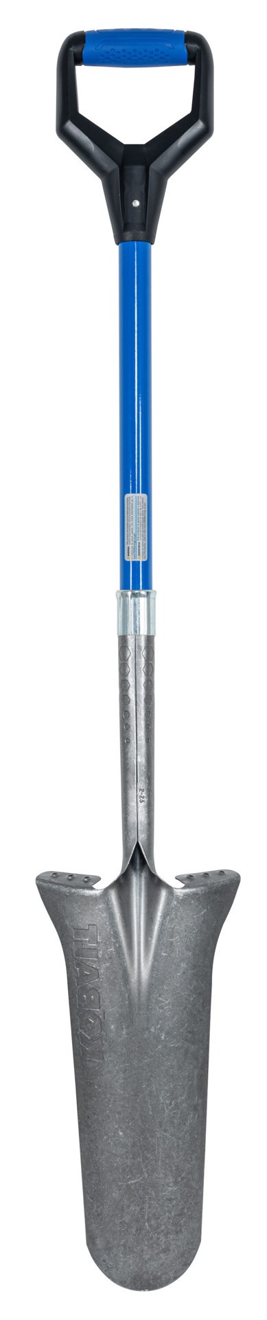 slide 2 of 6, Kobalt 18-in Fiberglass D-Handle Drain spade, 1 ct