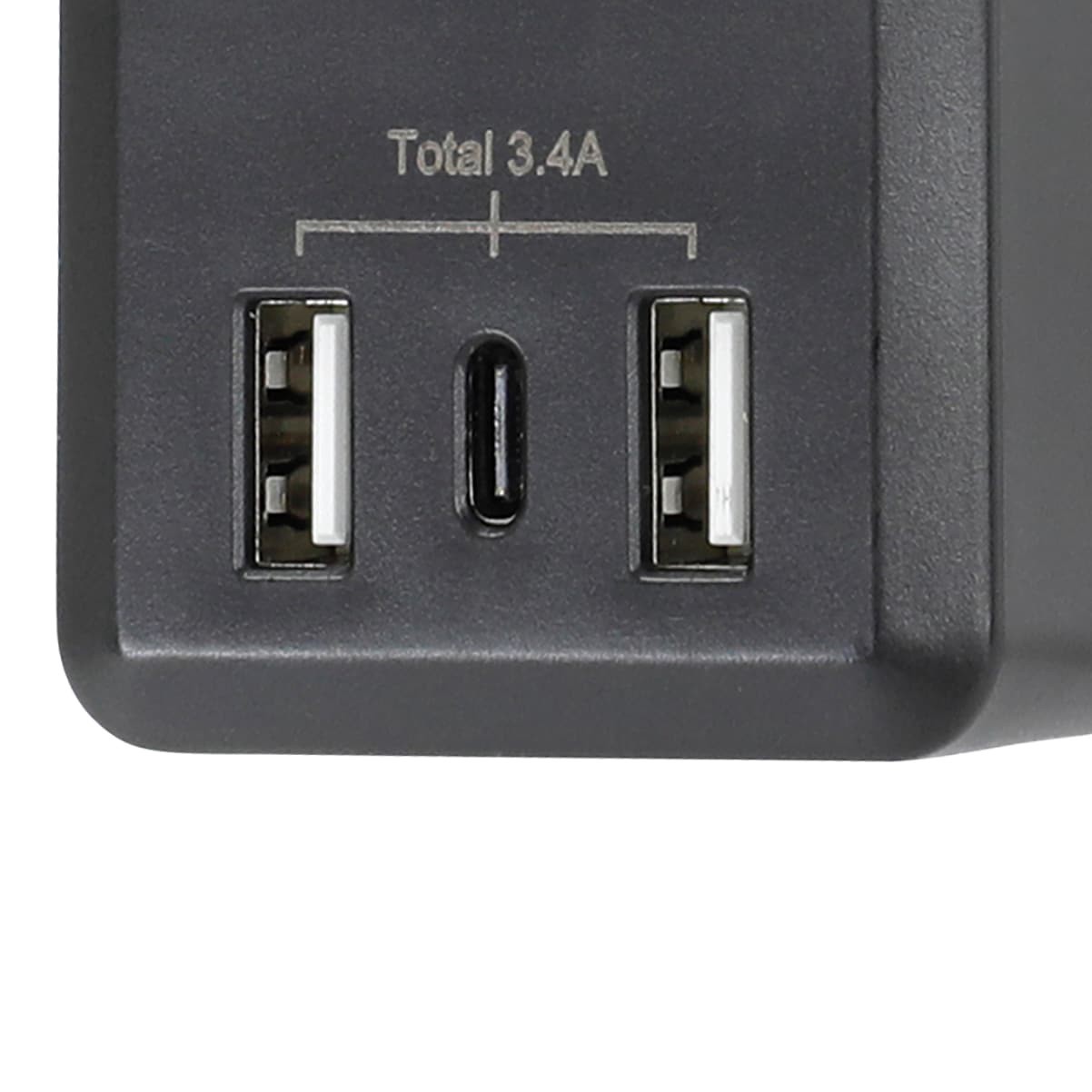 slide 5 of 5, Utilitech 6-ft Surge Protection 6 -Outlet 600 Joules 1875 -Watts 1100VA Black Indoor USB AC Surge Protector, 1 ct