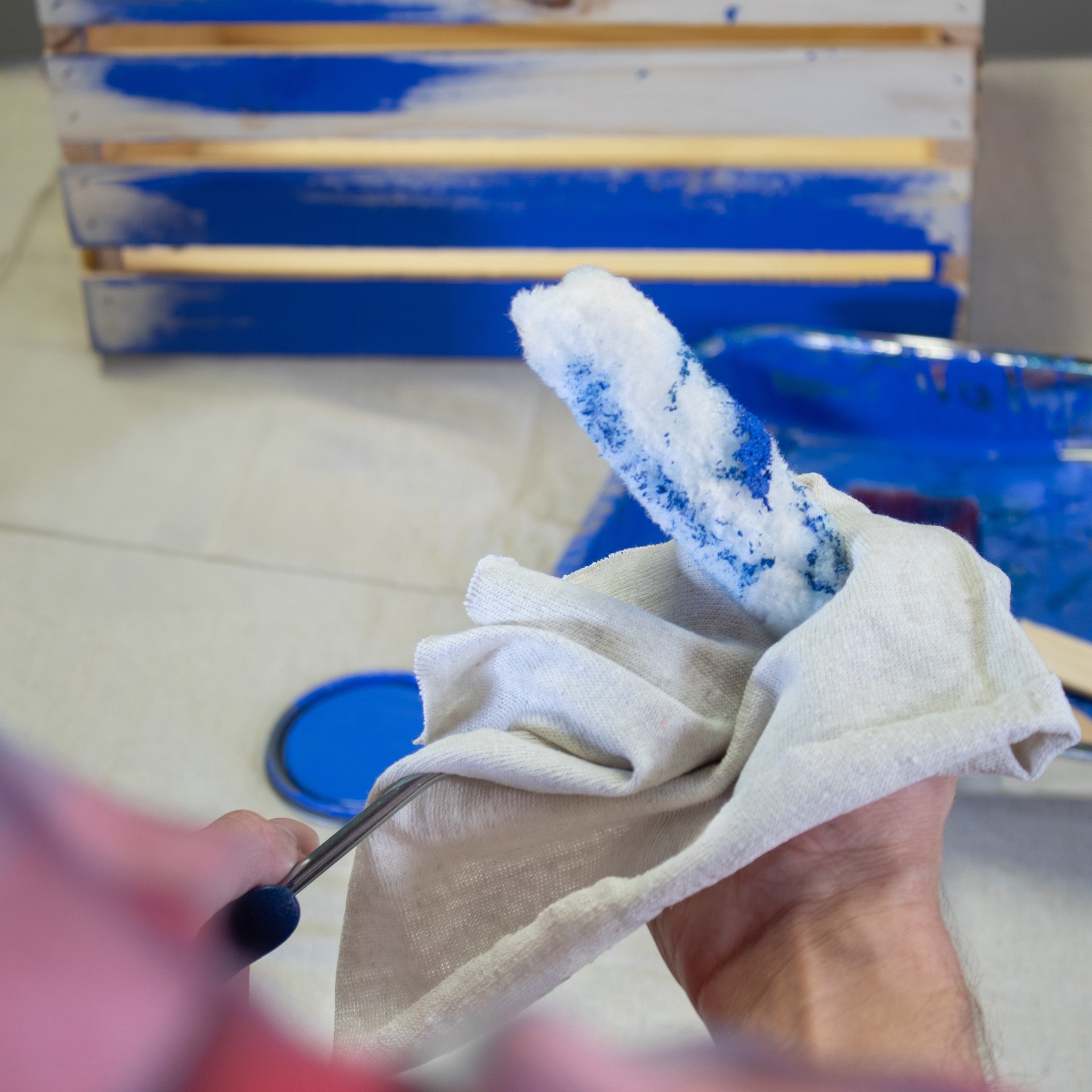 slide 6 of 6, Project Source Paint Rags 10 -Pack Cotton Cloth, 1 ct