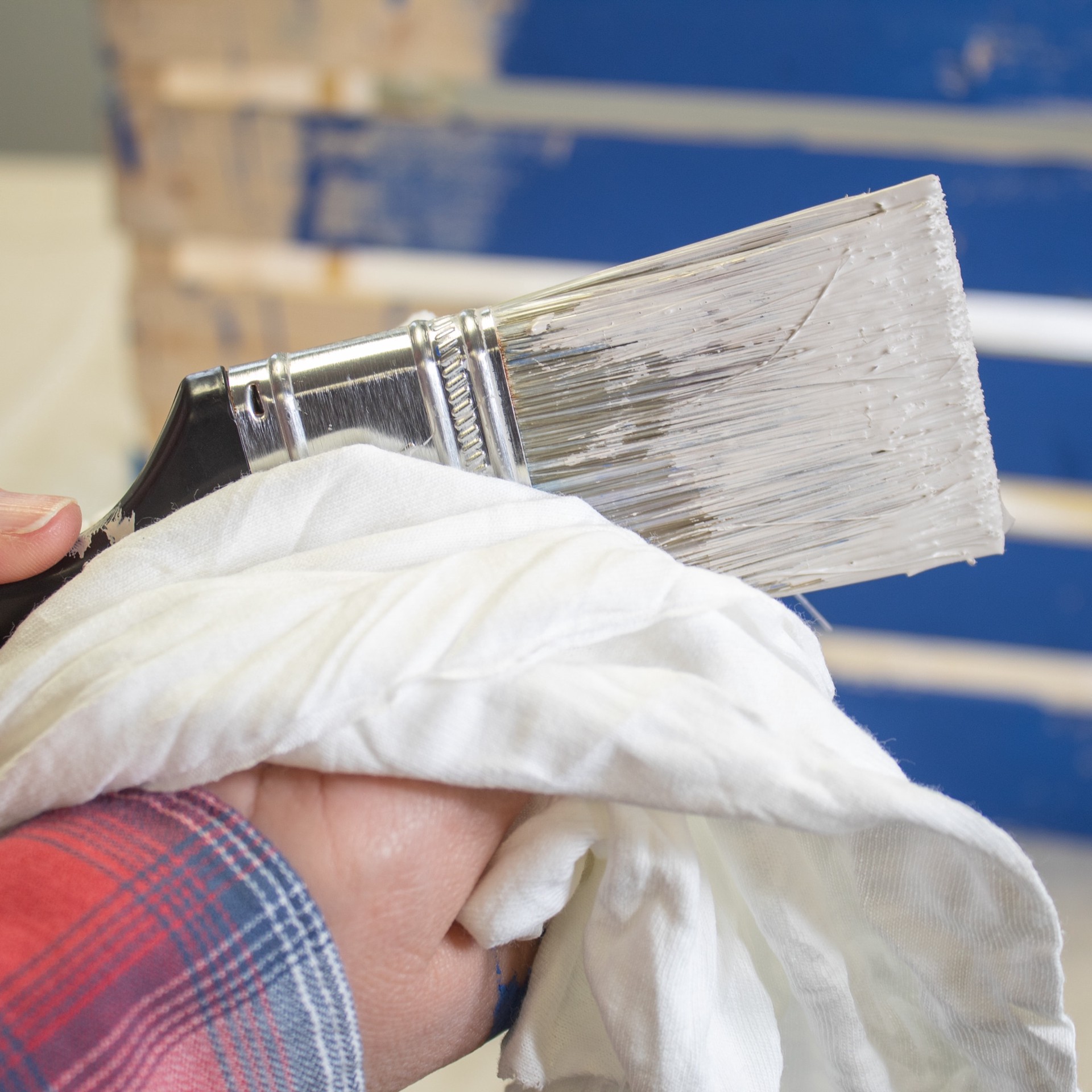 slide 3 of 6, Project Source Paint Rags 7 -Pack Cotton Rag, 1 ct