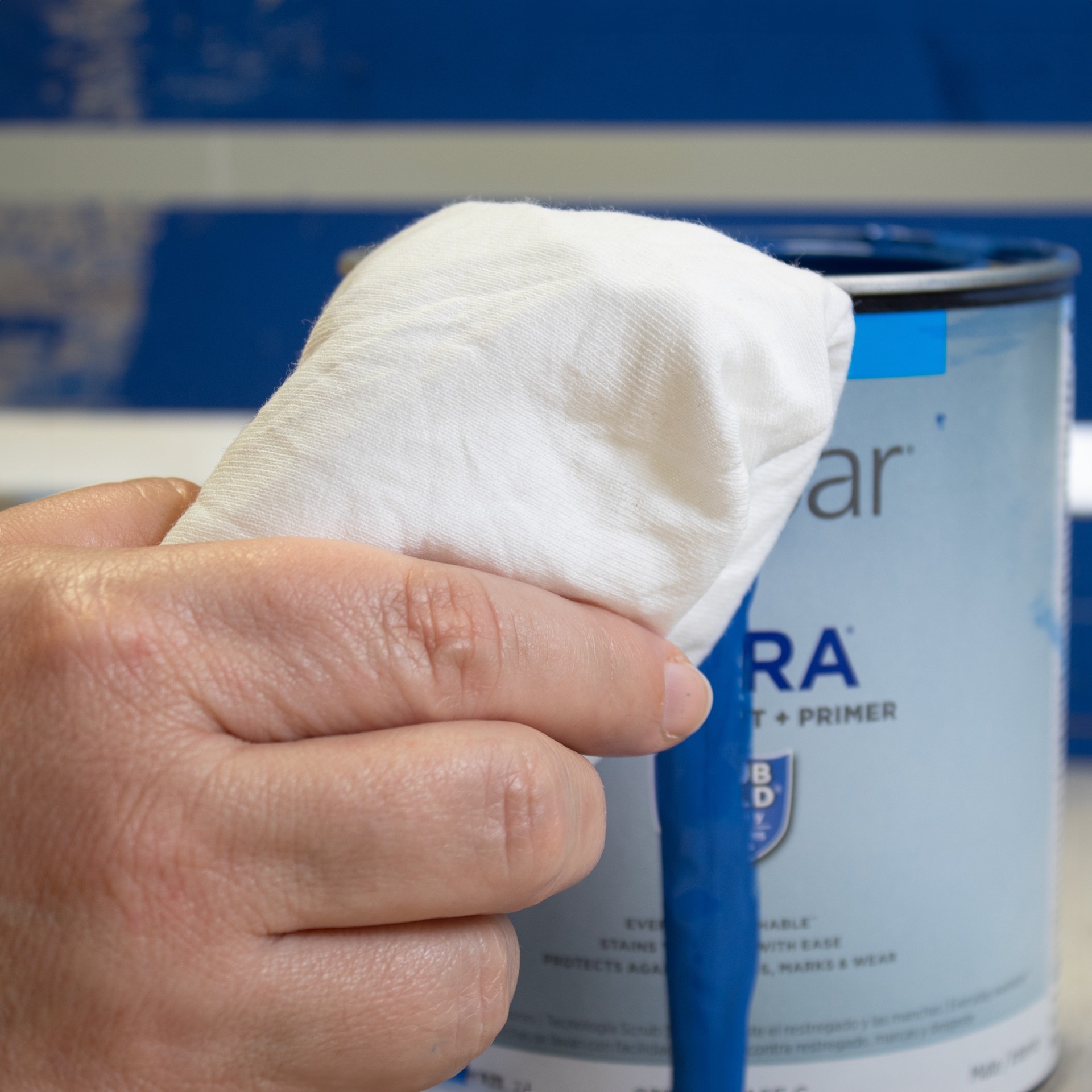 slide 6 of 6, Project Source Paint Rags 7 -Pack Cotton Rag, 1 ct