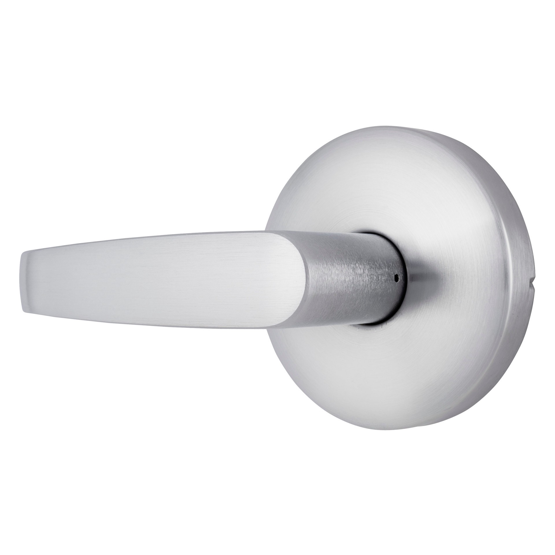 slide 5 of 6, BRINKS COMMERCIAL Heavy Duty Commercial Lever Satin Chrome Interior Hall/Closet Passage Door Handle, 1 ct