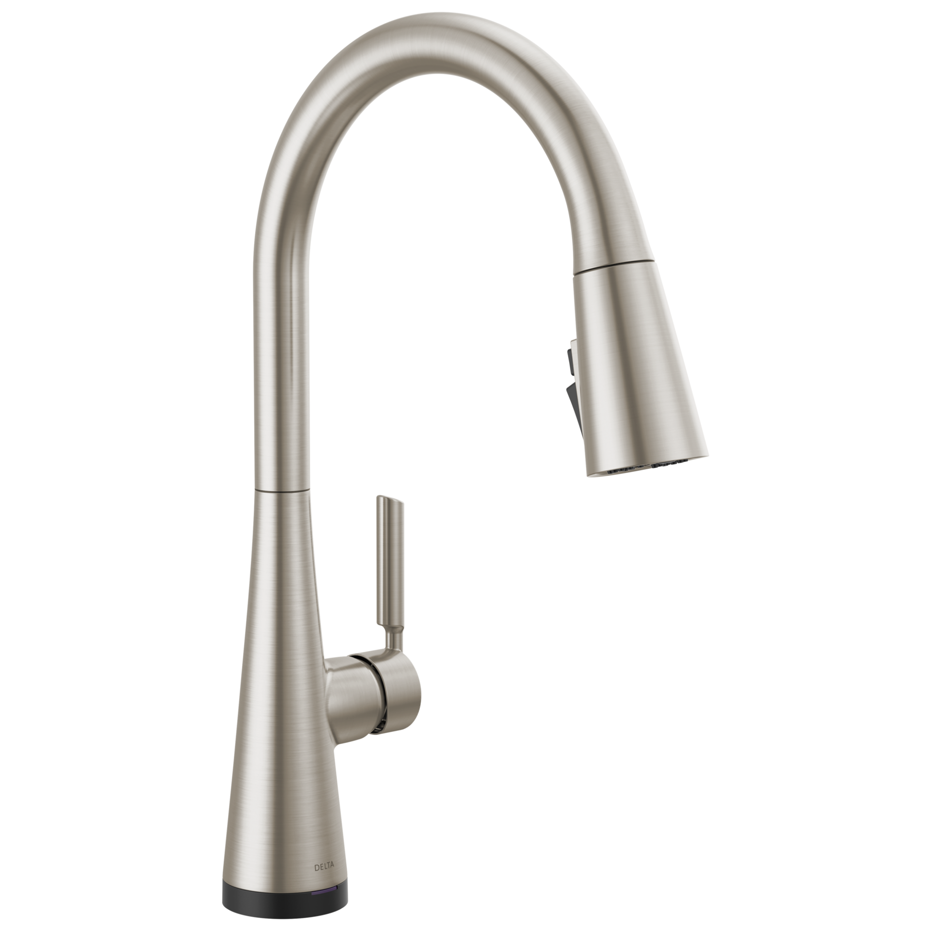 slide 2 of 6, Delta Kylo Touch2O Stainless Steel Single Handle Deck-mount Touch-on Pull-down Kitchen Faucet with Sprayer (Includes Deck Plate), 1 ct