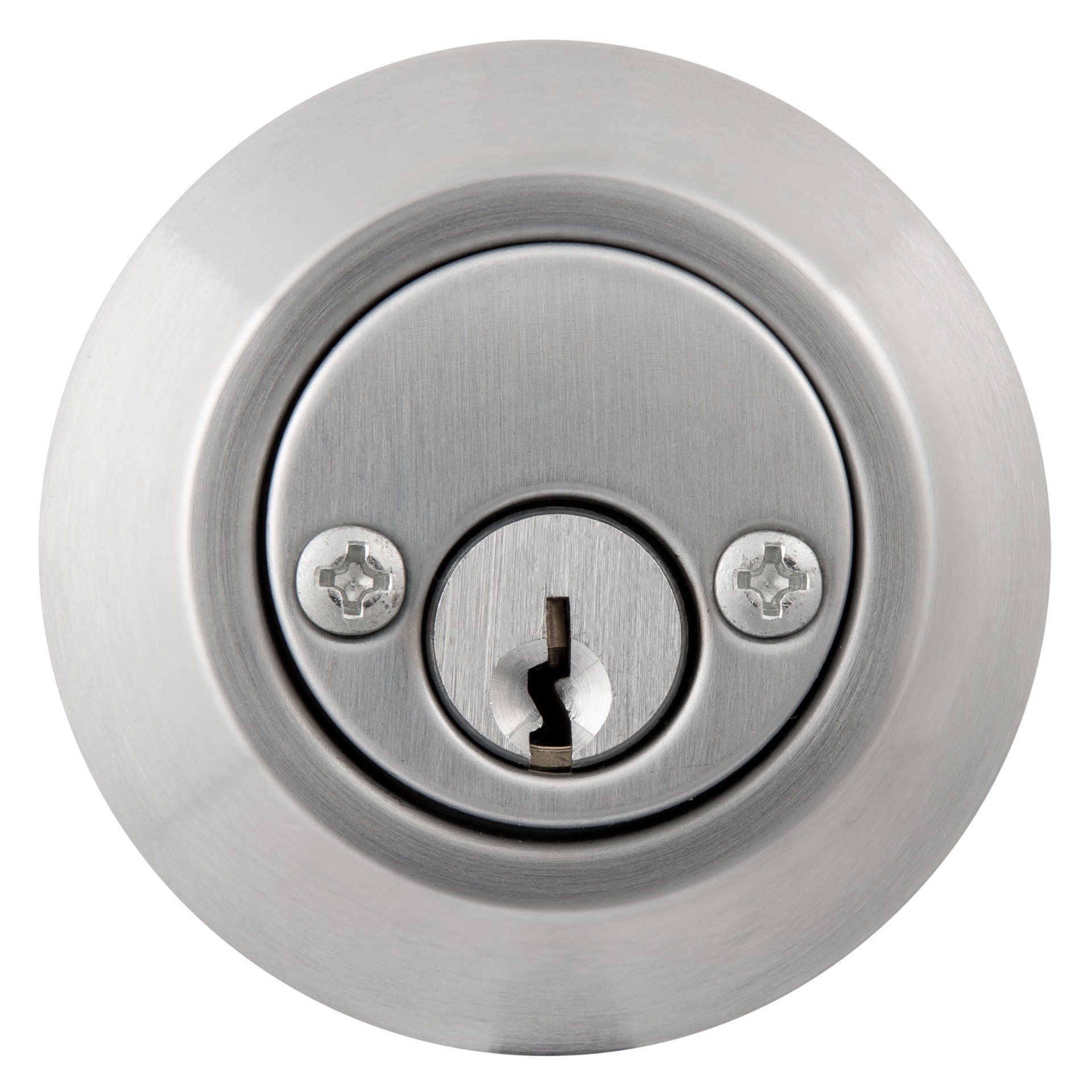 slide 5 of 6, BRINKS COMMERCIAL Industrial Duty Commercial Commercial Satin Chrome Double Cylinder Deadbolt, 1 ct