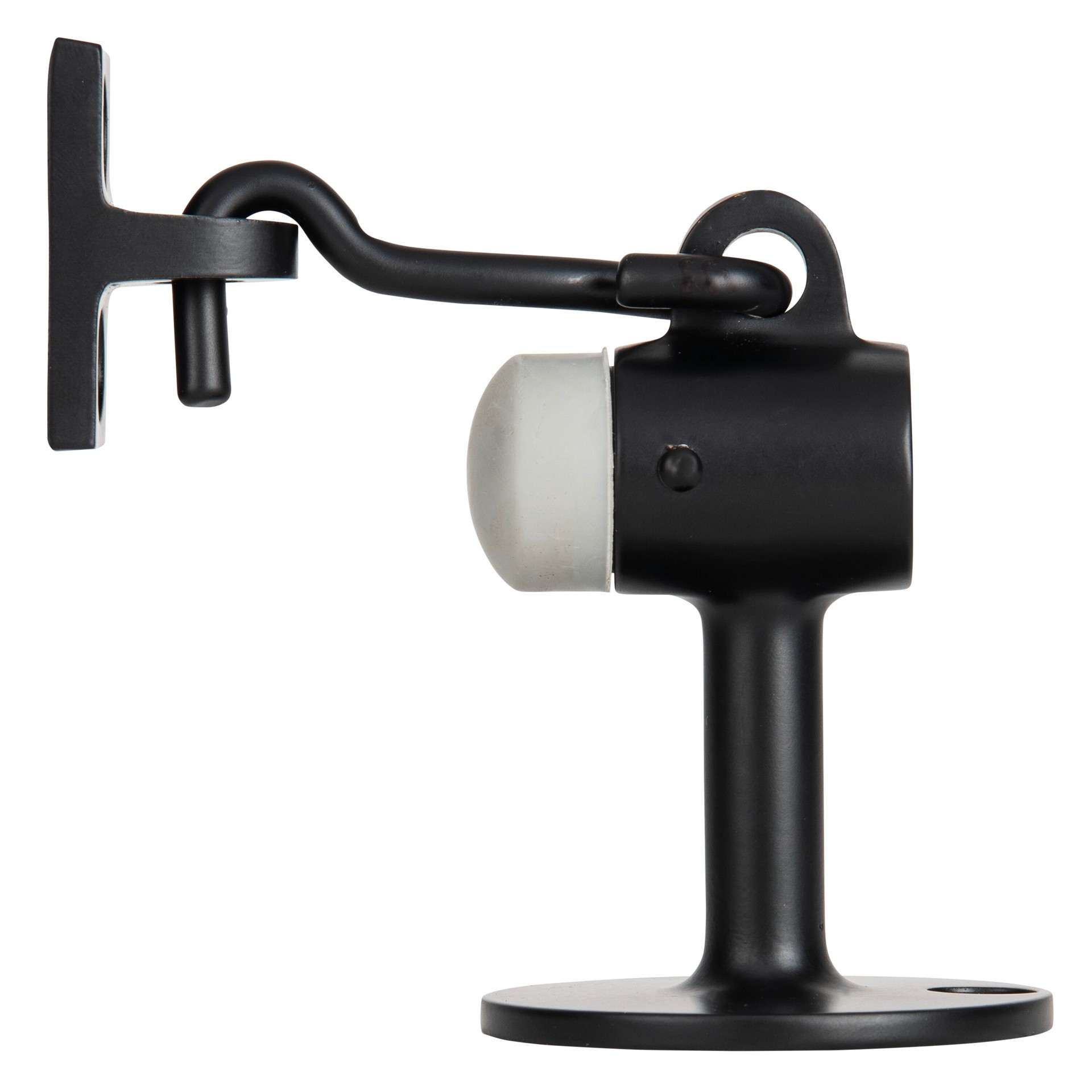 slide 3 of 6, BRINKS COMMERCIAL 2-1/2-in Black Floor Door Stop, 1 ct