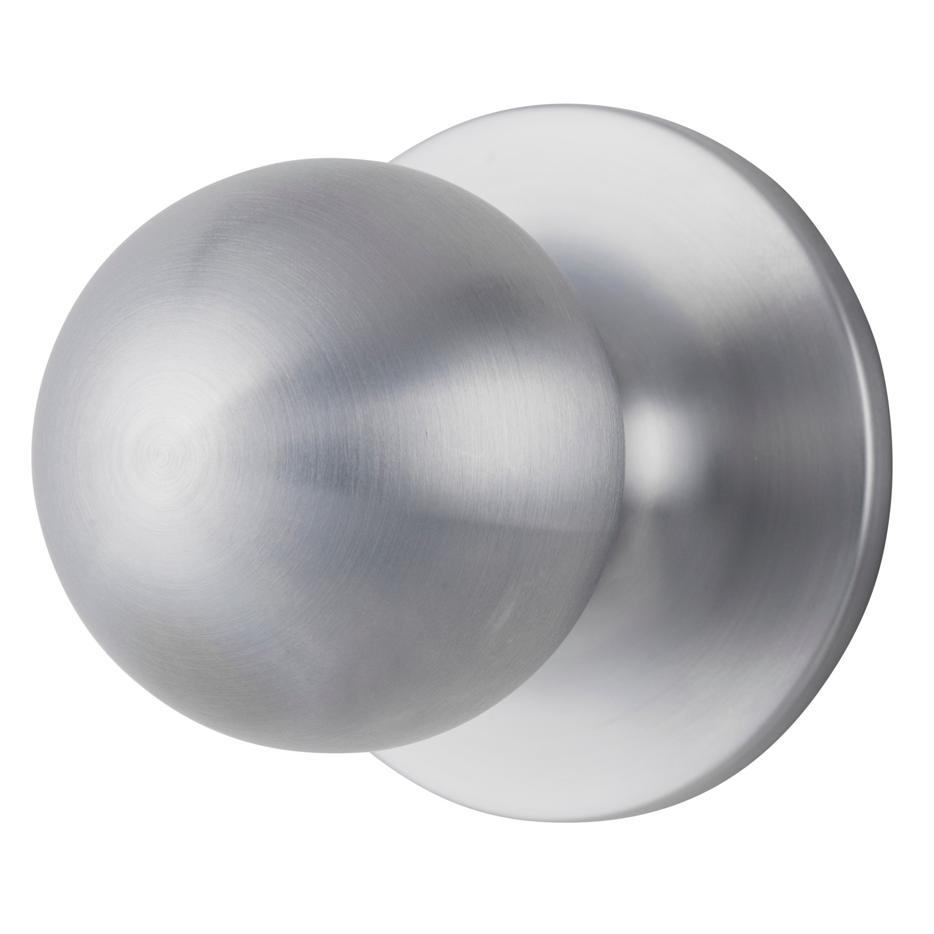 slide 3 of 6, BRINKS COMMERCIAL Satin Chrome Interior Hall/Closet Passage Door Knob, 1 ct