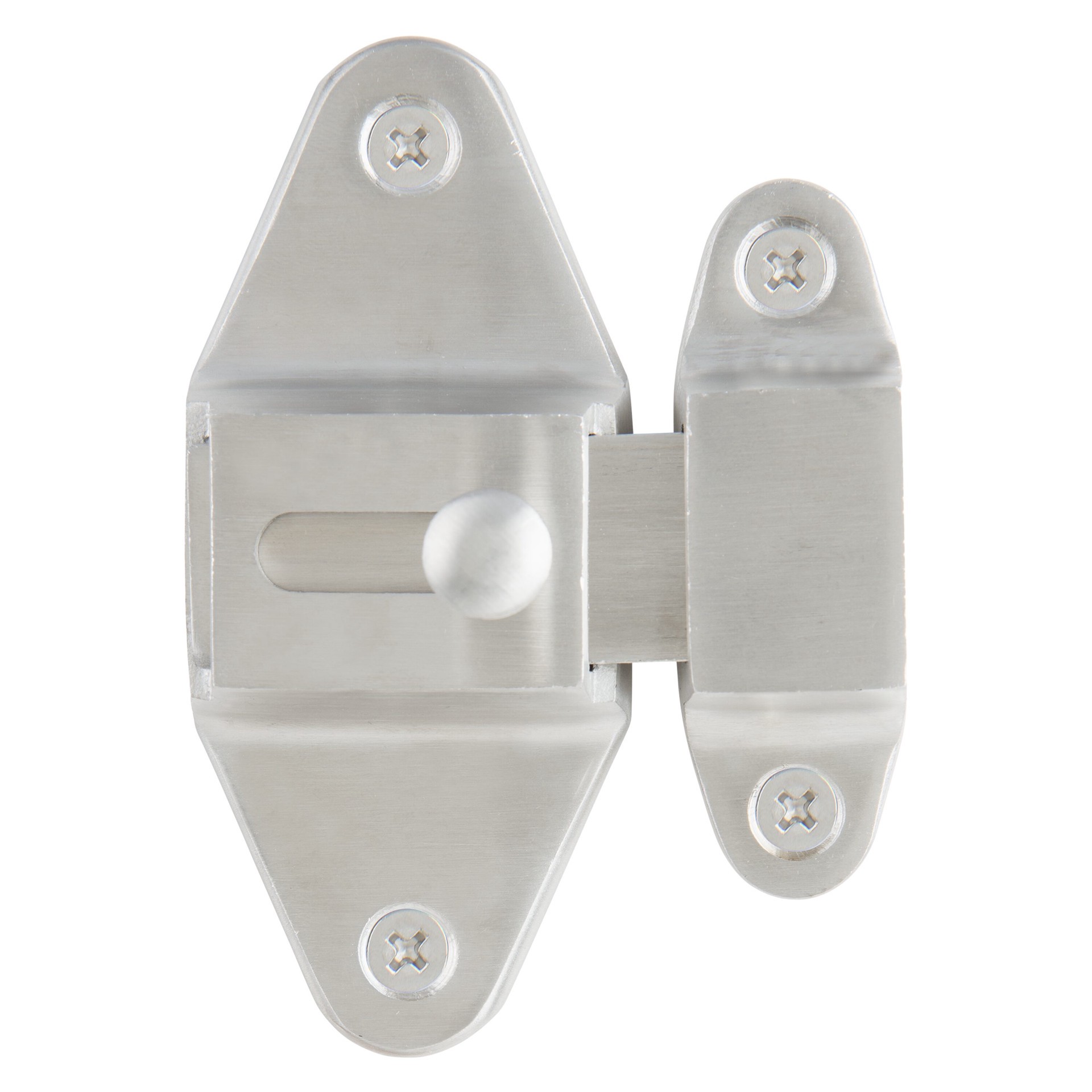 slide 4 of 6, BRINKS COMMERCIAL 2-3/4-in Stainless steel Stainless steel Slide Bolt, 1 ct