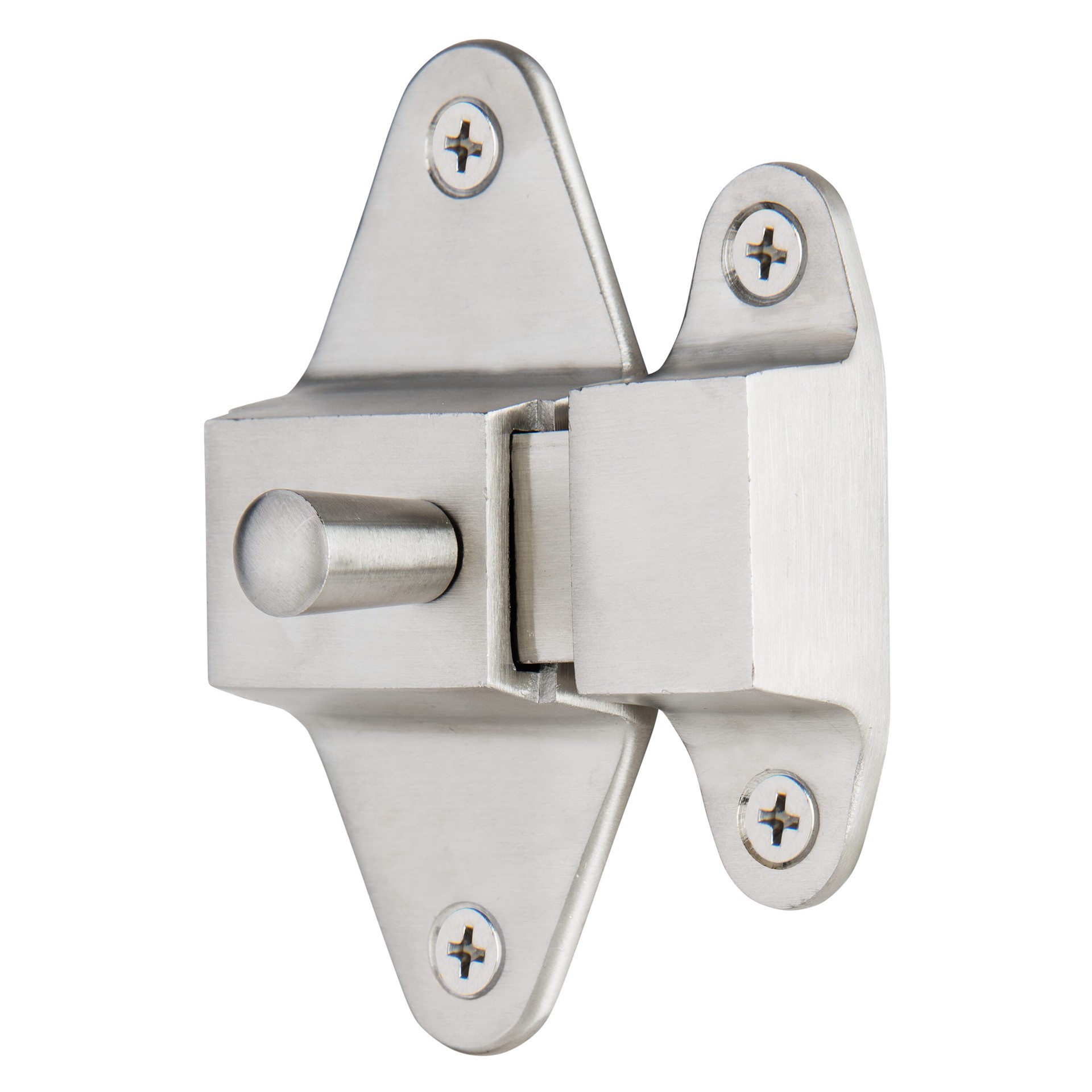 slide 5 of 6, BRINKS COMMERCIAL 2-3/4-in Stainless steel Stainless steel Slide Bolt, 1 ct