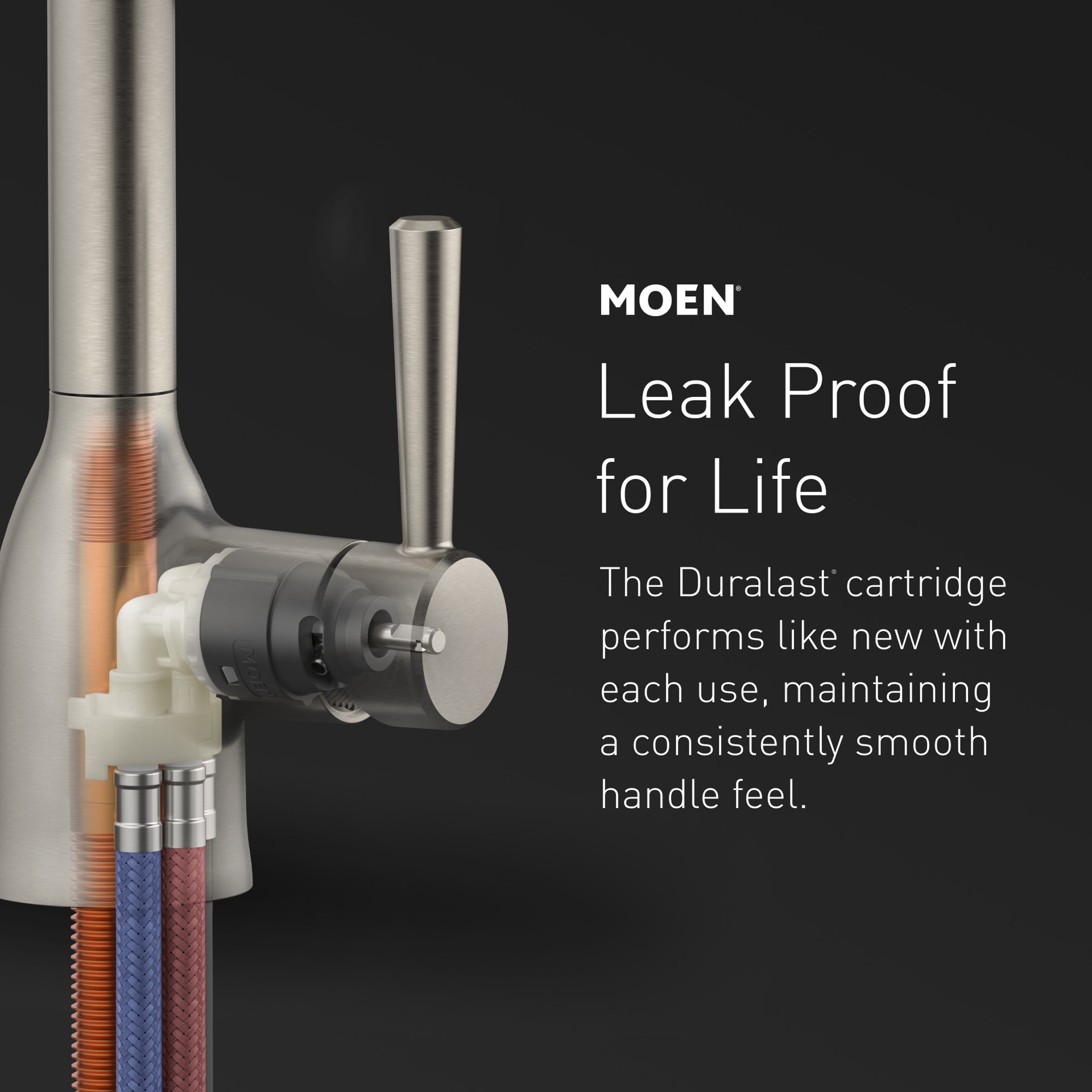 slide 5 of 6, Moen Joric Chrome Single Handle Deck-mount Pull-down Kitchen Faucet with Sprayer (Includes Deck Plate), 1 ct