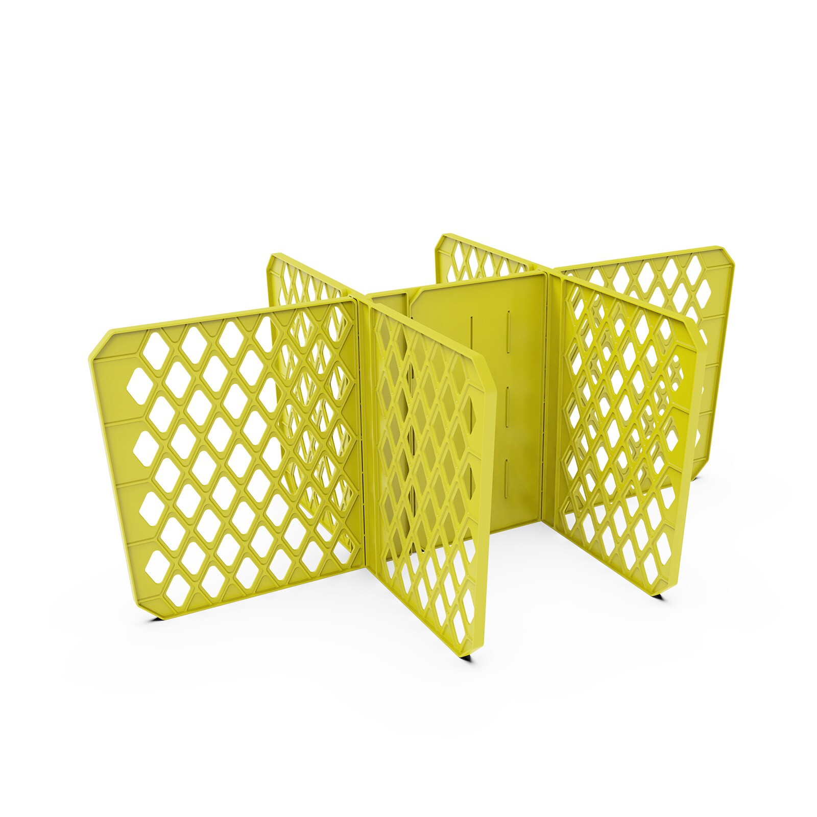 slide 2 of 3, Project Source Medium 27 -Gallons ( 108 -Quarts ) Yellow Stackable Divider, 1 ct