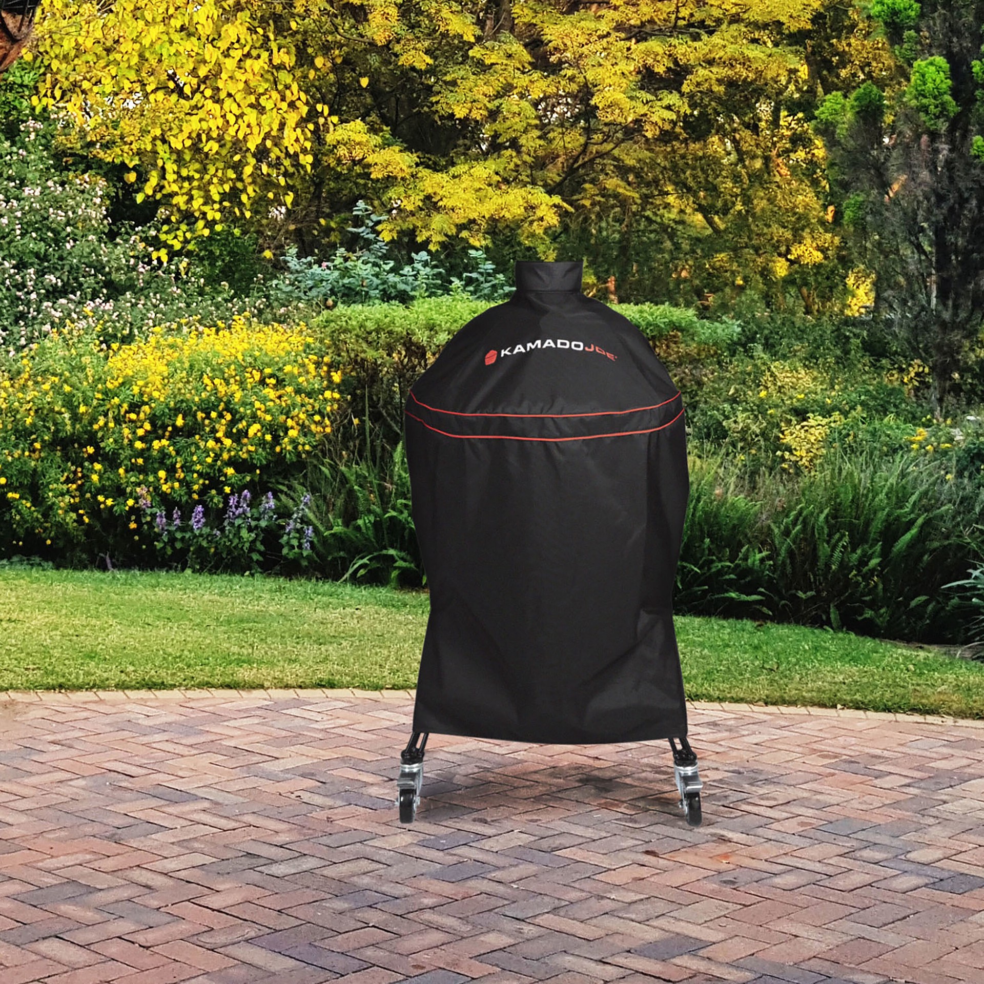slide 2 of 4, Kamado Joe Big Joe 38-in W x 55-in H Black Kamado Grill Cover, 1 ct