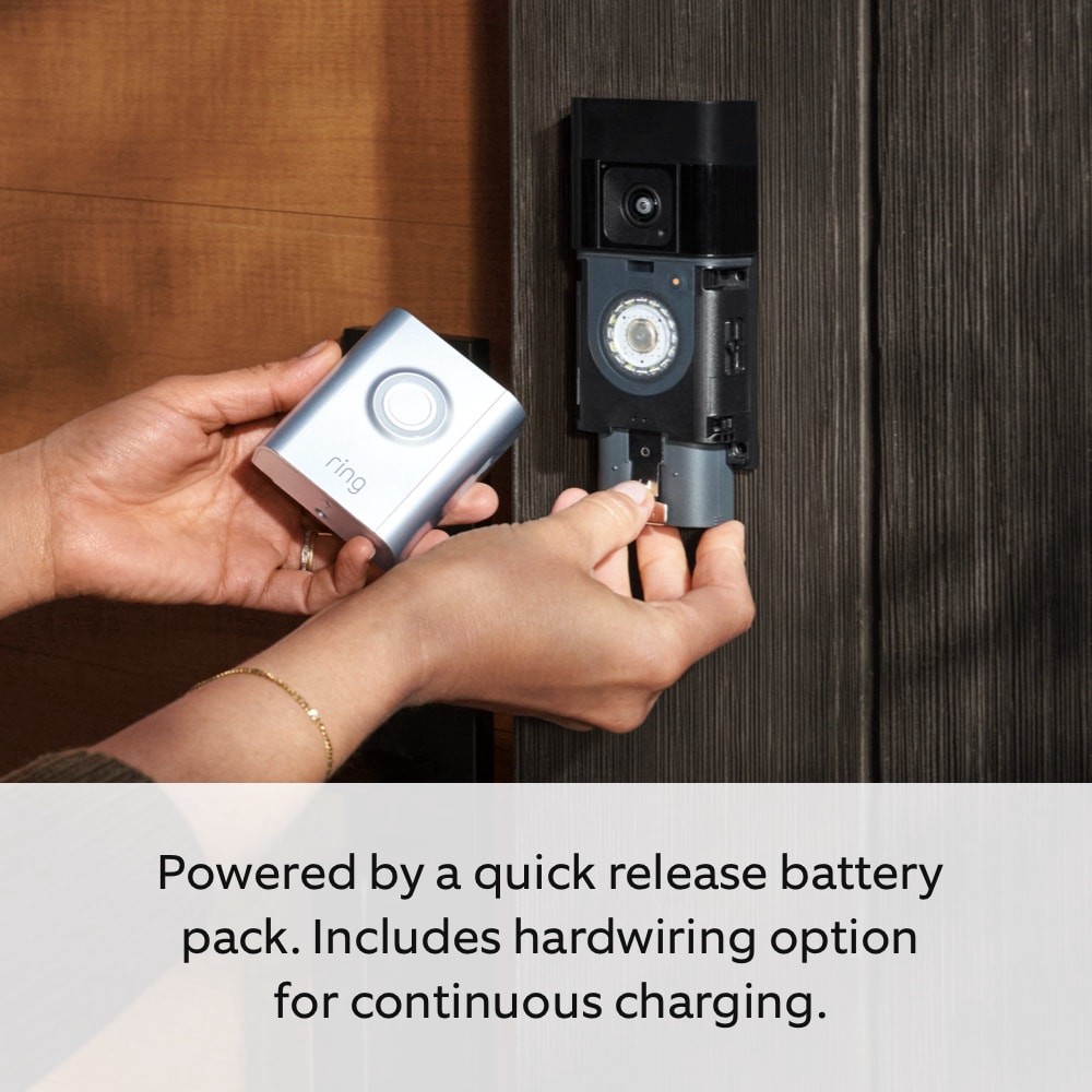 slide 3 of 6, Ring Battery Doorbell Pro - Smart Wireless Doorbell Camera with Radar-powered 3D Motion Detection, Head-to-Toe HD+ Video, 2-Way Talk, Motion Detection & Alerts, 1 ct