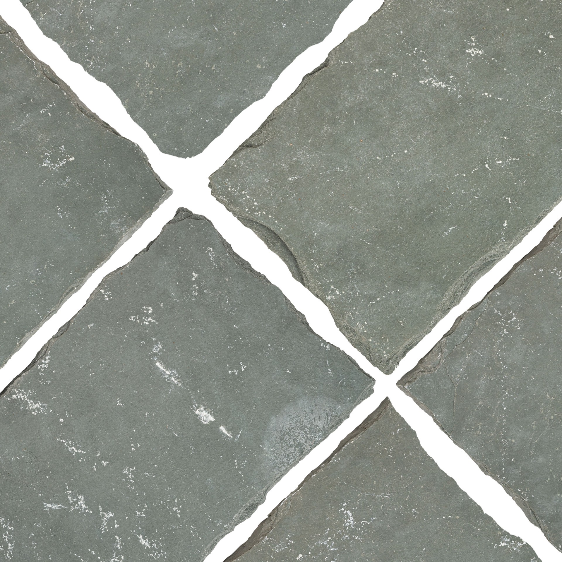 slide 4 of 6, WonderLand 18-in L x 12-in W x 1-in H Rectangle Blue Natural stone Stepping stone, 1 ct