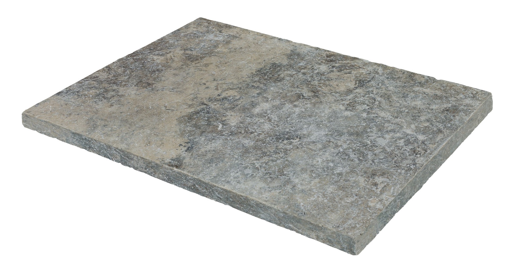 slide 5 of 6, Satori 24-in L x 16-in W x 1-in H Rectangle Coastal Gray Natural stone Patio stone, 1 ct