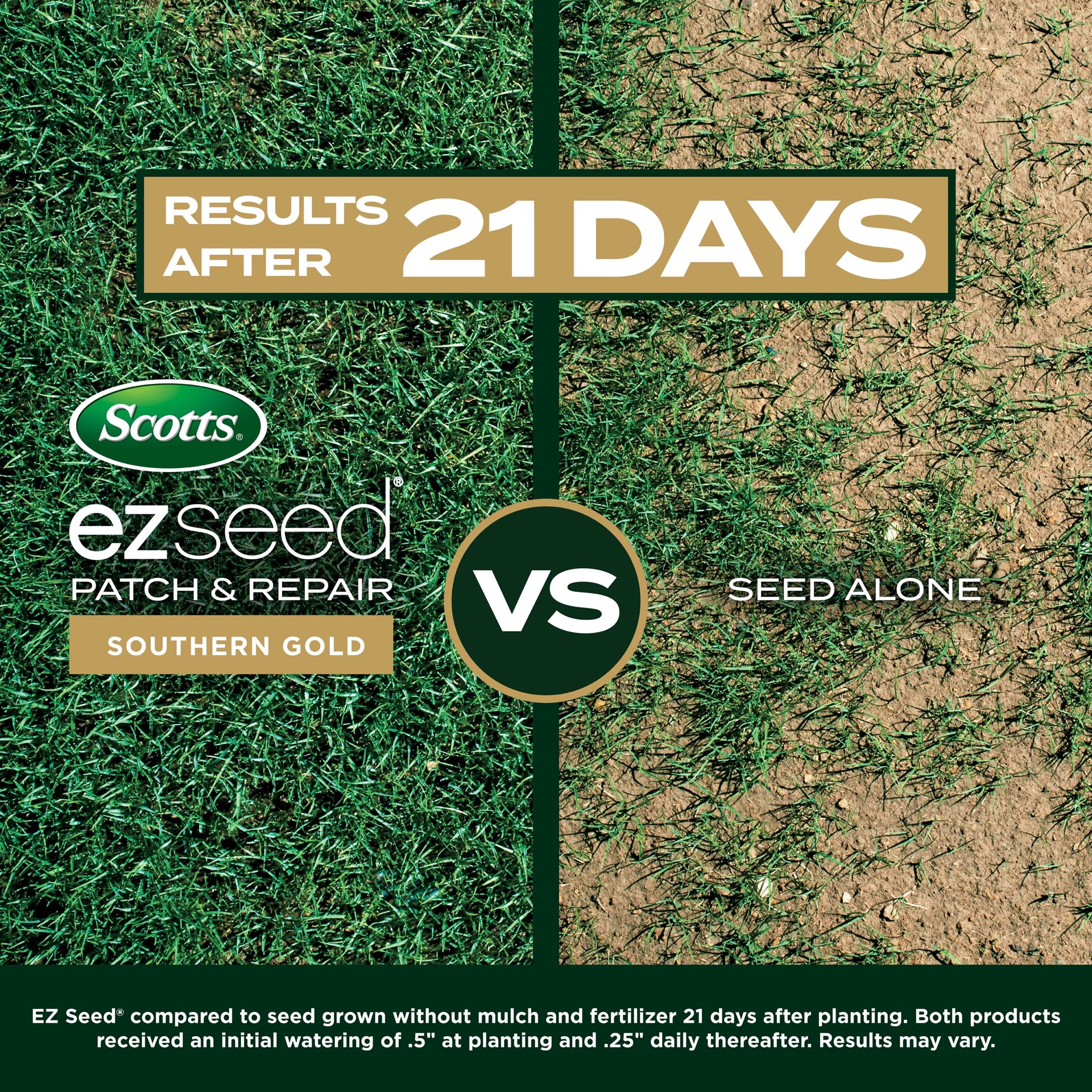 slide 2 of 6, Scotts EZ Seed Southern Gold 3.75-lb Tall Fescue Grass Seed, 1 ct