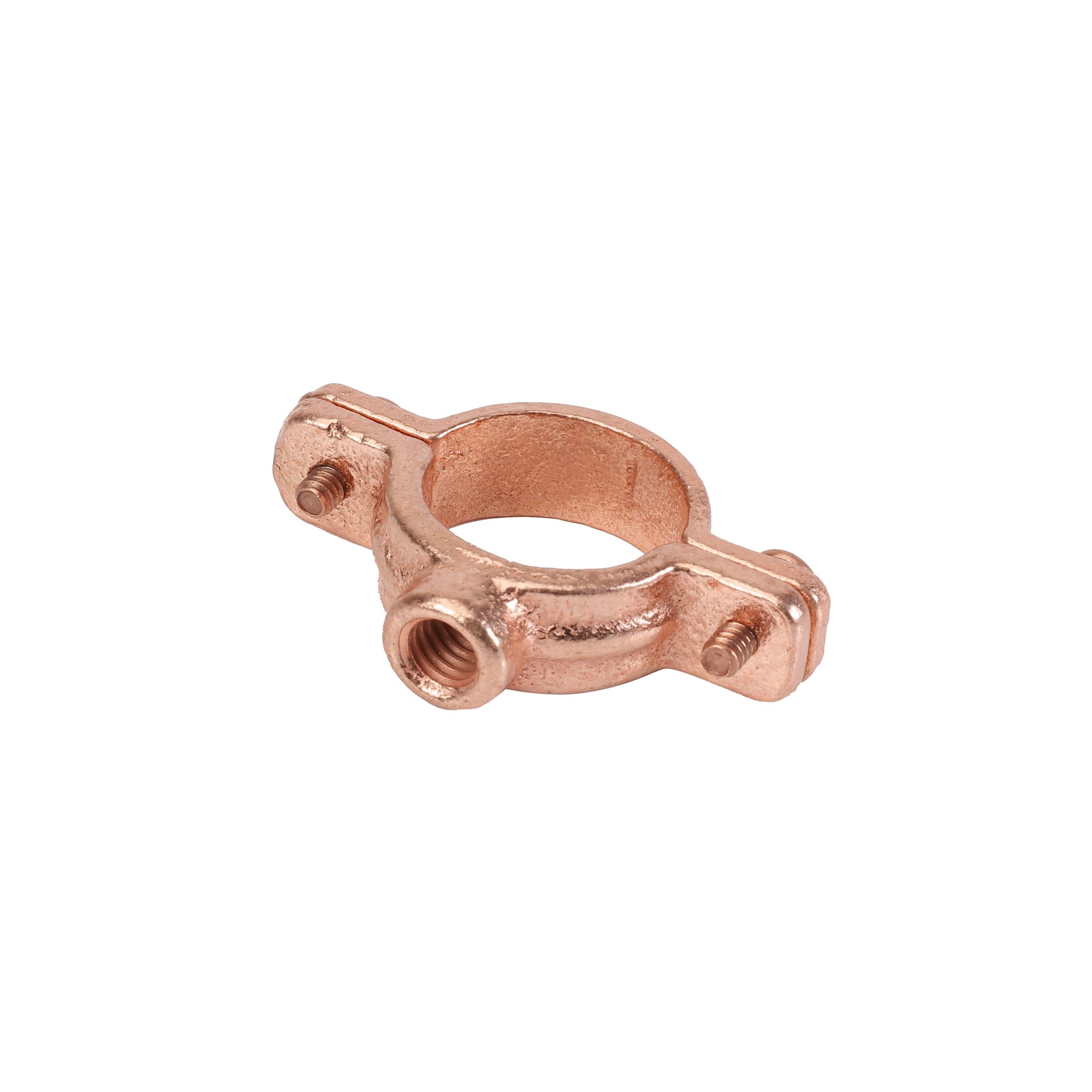 slide 3 of 4, RELIABILT 1-in to 1-in dia Copper plated steel Split ring hanger, 1 ct