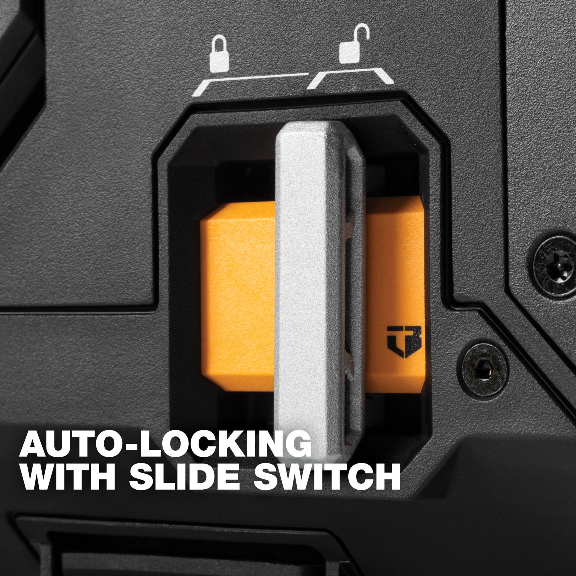 slide 4 of 6, TOUGHBUILT STACKTECH XL 21-in W x 15.6-in H x 16-in D Plastic/Metal Tool Box, 1 ct