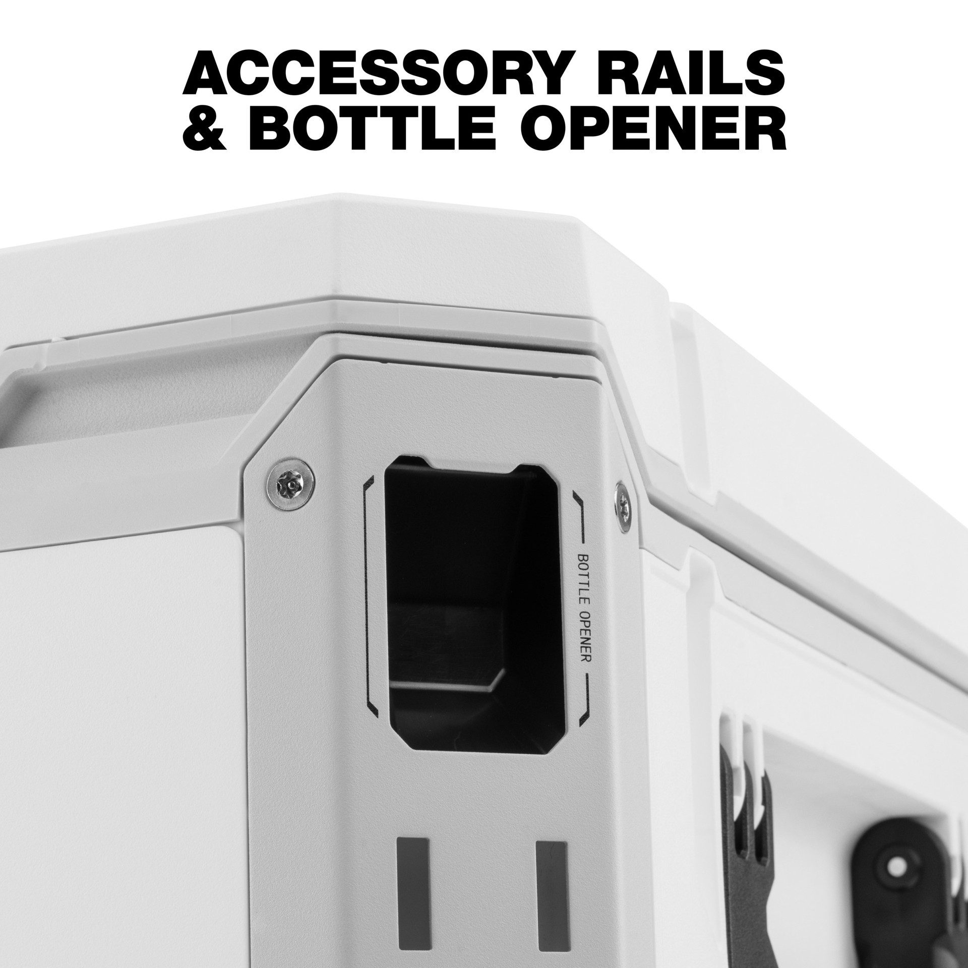 slide 4 of 6, TOUGHBUILT STACKTECH XL White 38 Quart(s) Hard Insulated Chest cooler, 1 ct