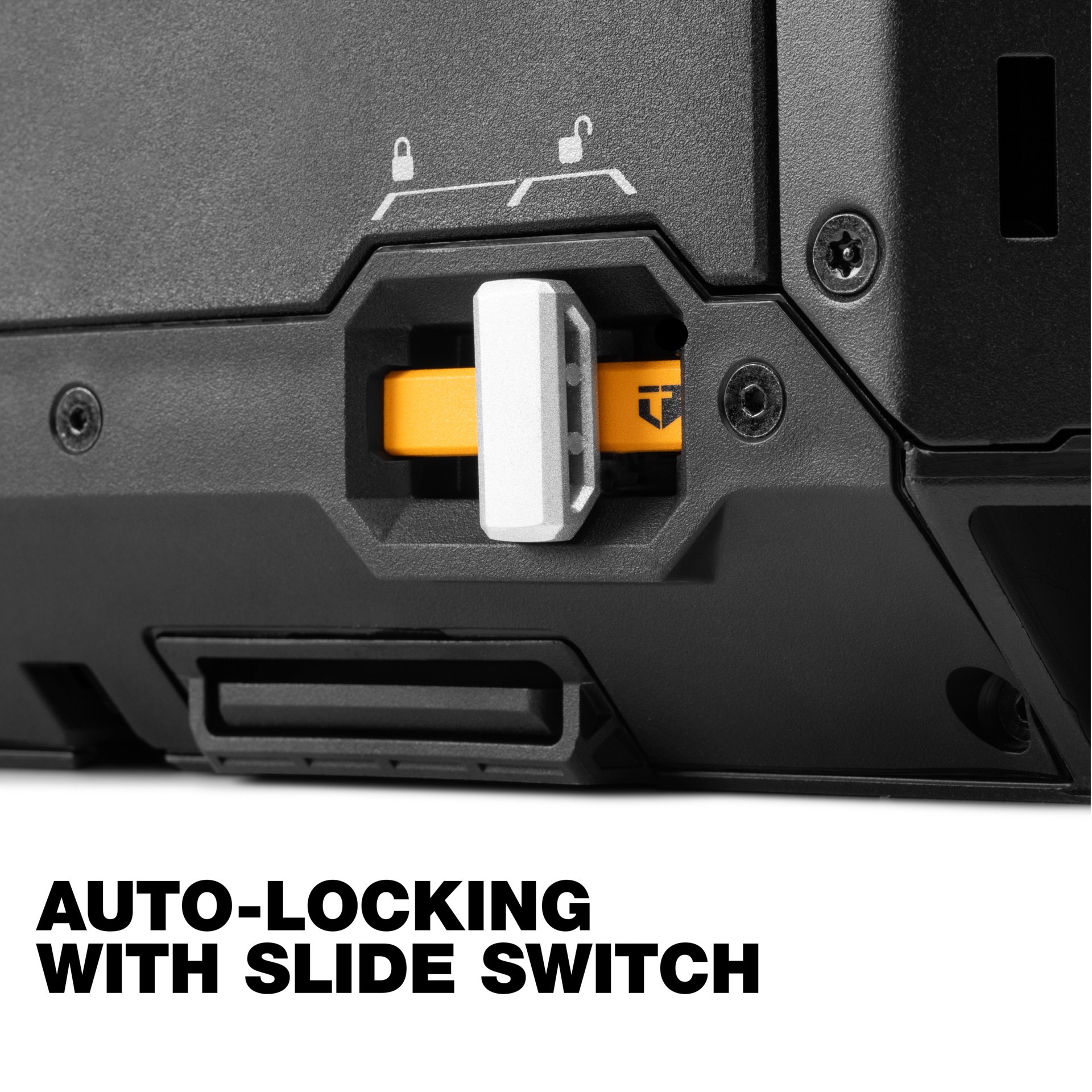 slide 4 of 6, TOUGHBUILT STACKTECH 21-in W x 8.8-in H x 16-in D Plastic/Metal Tool Box, 1 ct