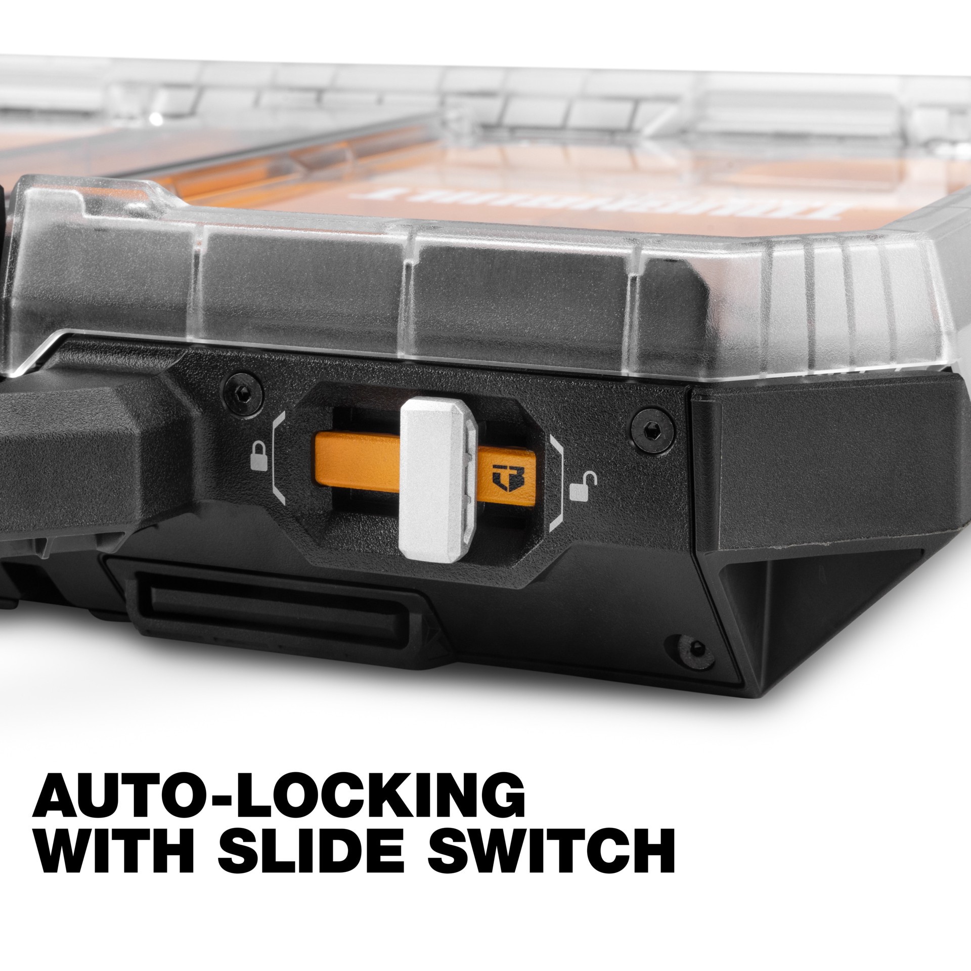slide 4 of 6, TOUGHBUILT STACKTECH Low-Profile 22-Compartment Medium Plastic Small Parts Organizer, 1 ct