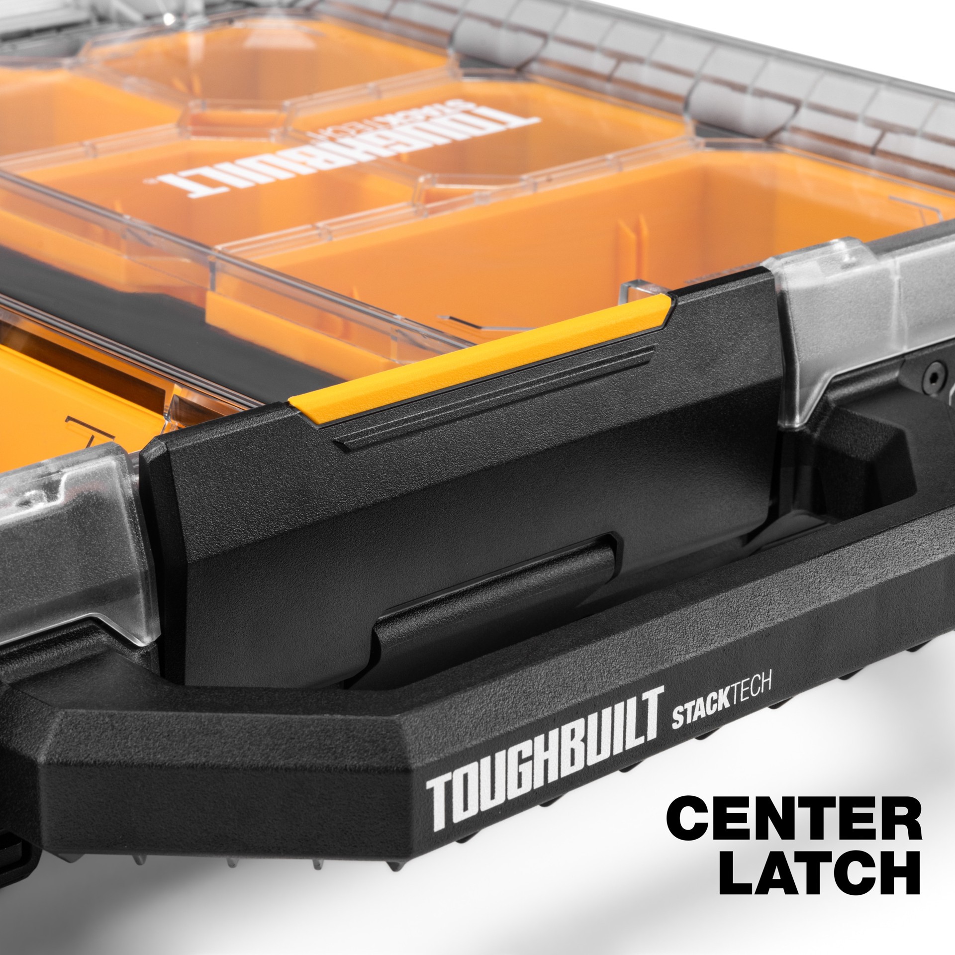 slide 5 of 6, TOUGHBUILT STACKTECH Low-Profile 22-Compartment Medium Plastic Small Parts Organizer, 1 ct