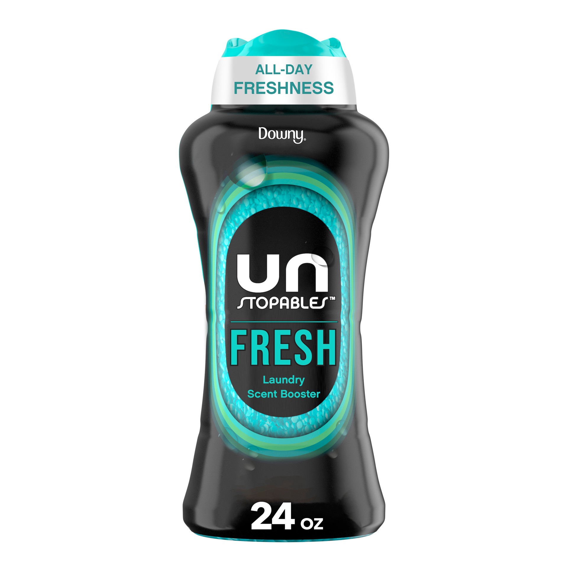 slide 1 of 6, Downy Unstopables Beads Fresh Scent Booster 24-oz, 1 ct