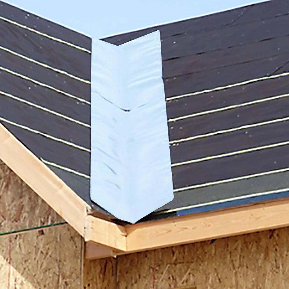 slide 3 of 6, Gibraltar Building Products 14.01-in x 50-ft Gray/Silver Galvanized steel Roll flashing, 1 ct