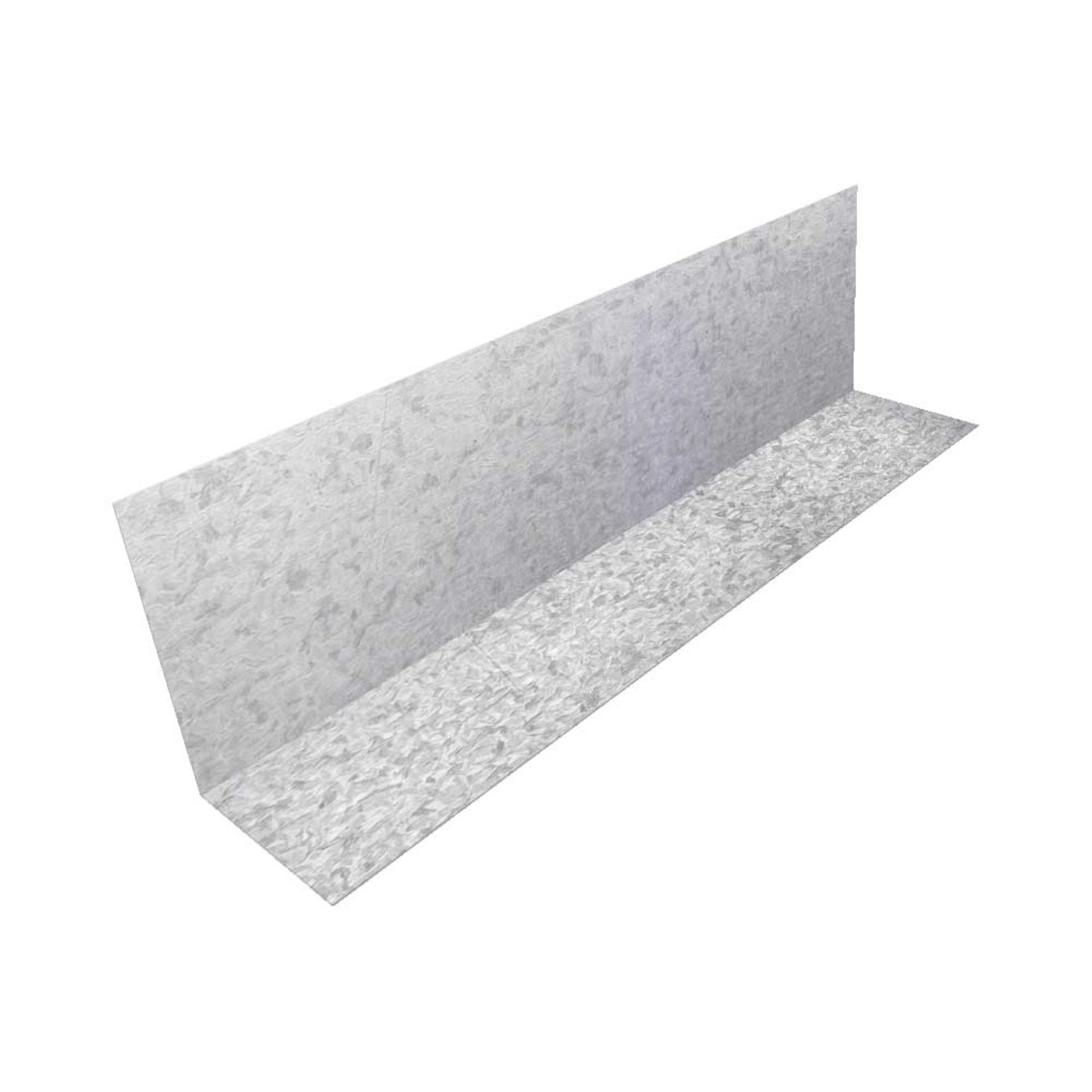 slide 1 of 6, Gibraltar Building Products 6-in x 14-in Gray/Silver Galvanized Steel Step Flashing, 1 ct