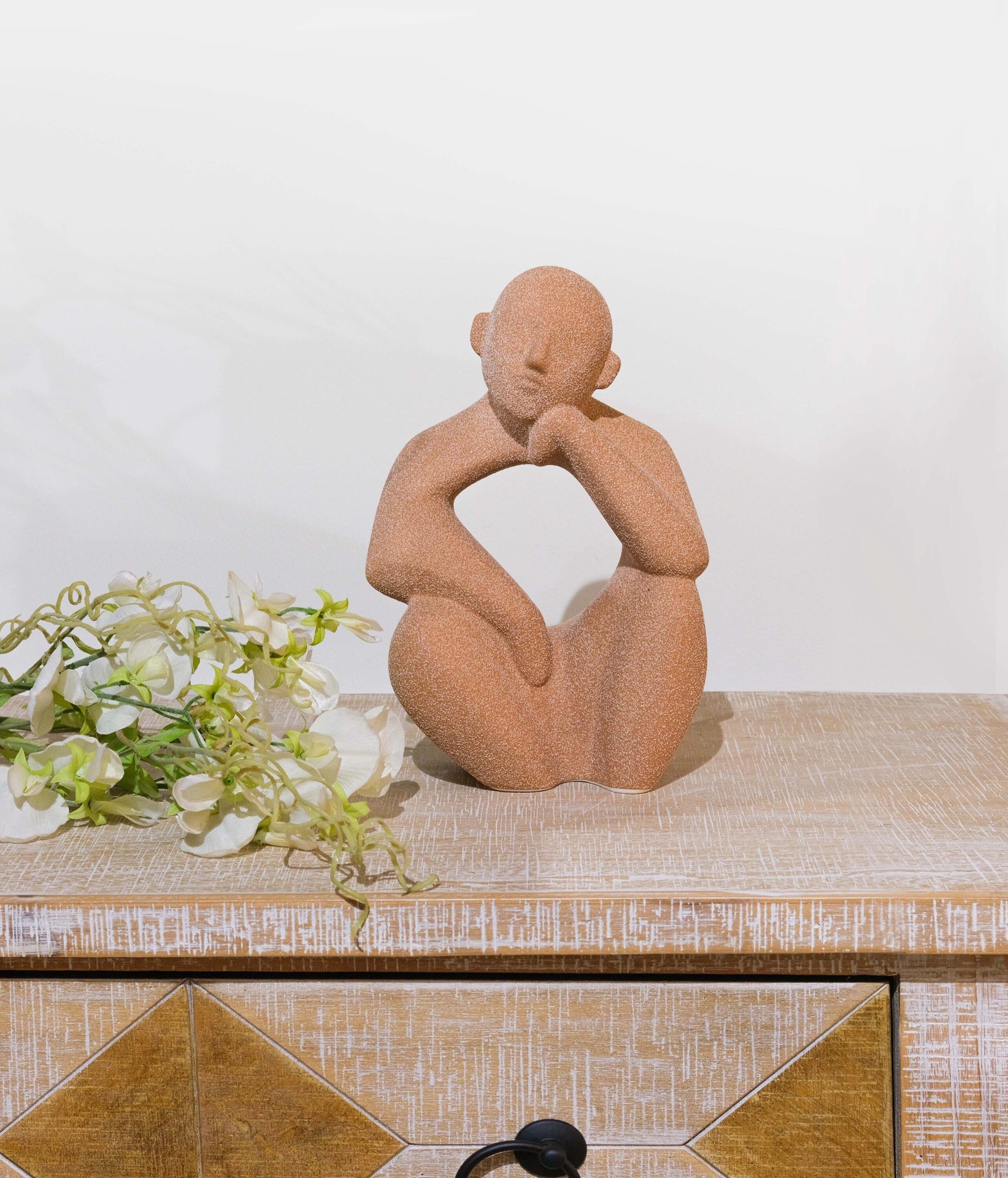 slide 6 of 6, Origin 21 Brown Ceramic Modern Statue, 1 ct