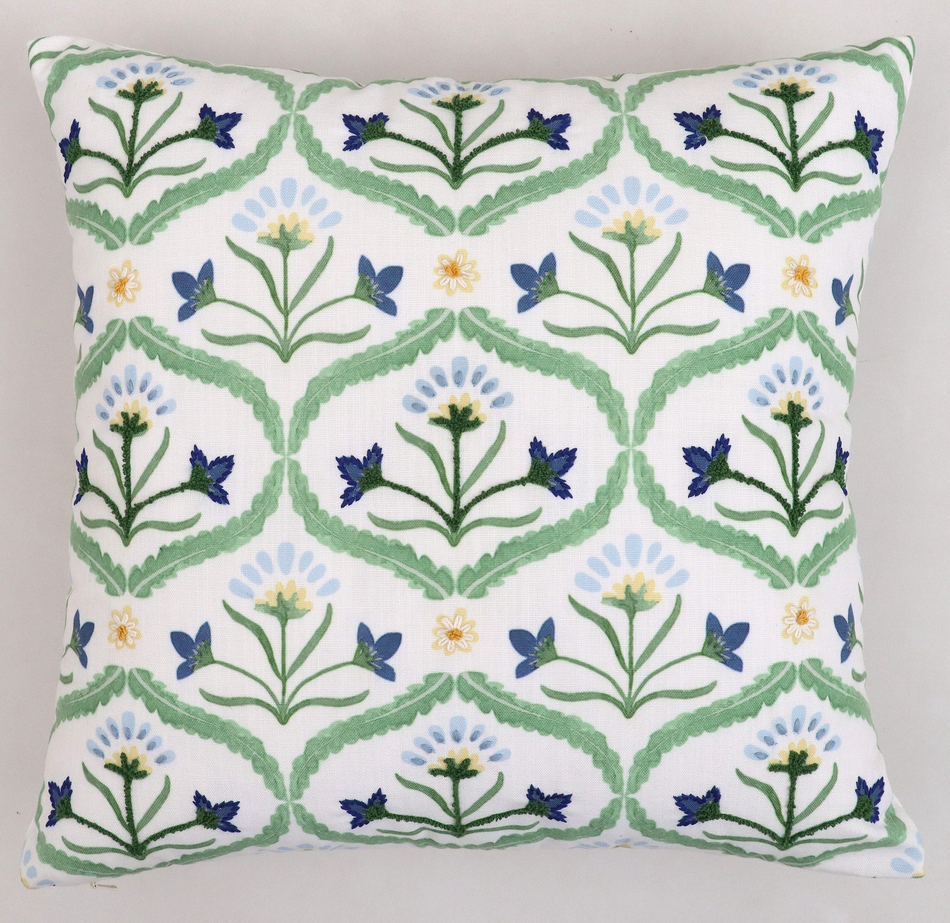 slide 1 of 5, allen + roth Pillow 18-in x 18-in Multi Color Square Indoor Decorative Pillow, 1 ct