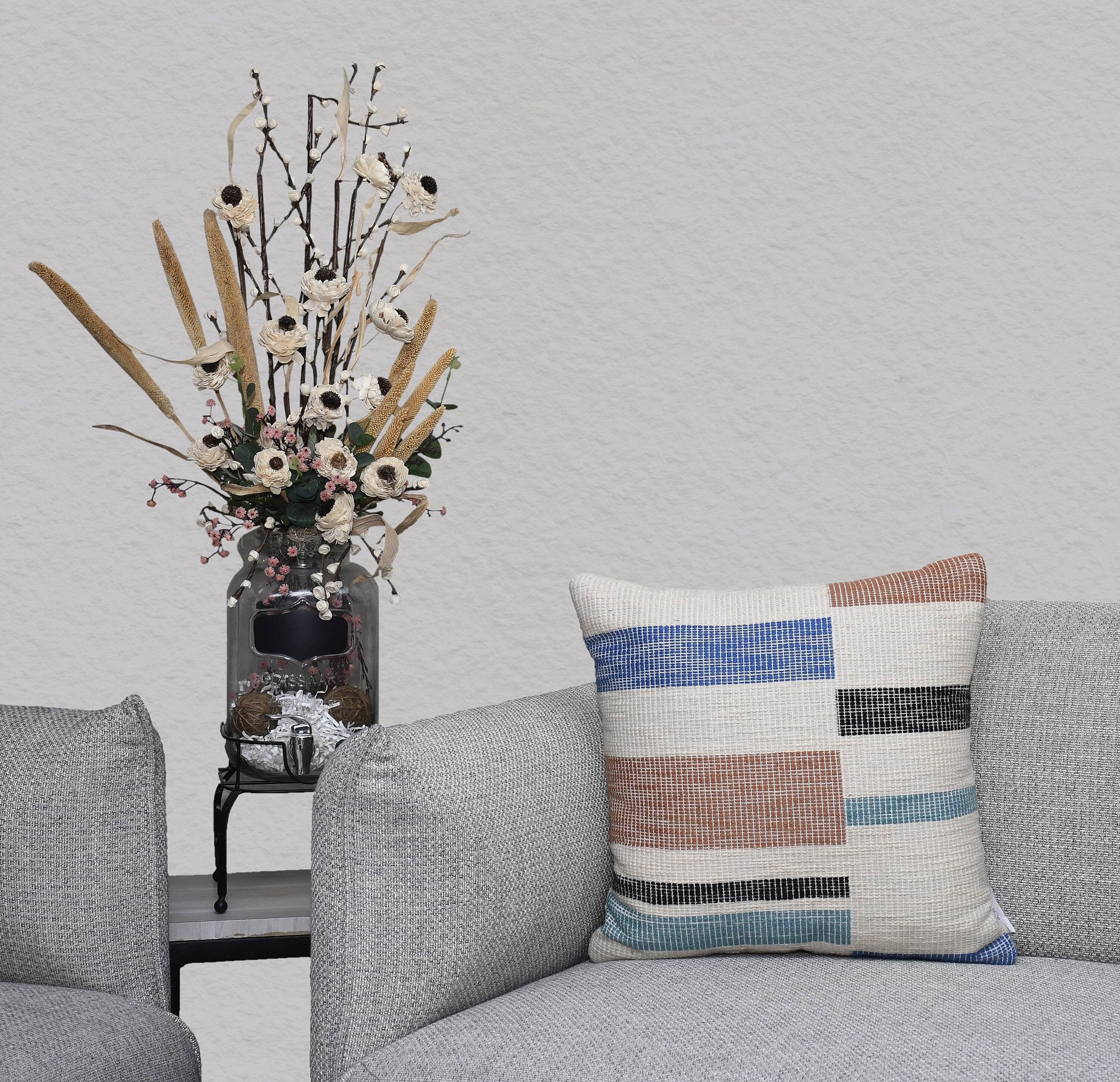 slide 4 of 5, Origin 21 Pillow 18-in x 18-in Multi Color Square Indoor Decorative Pillow, 1 ct