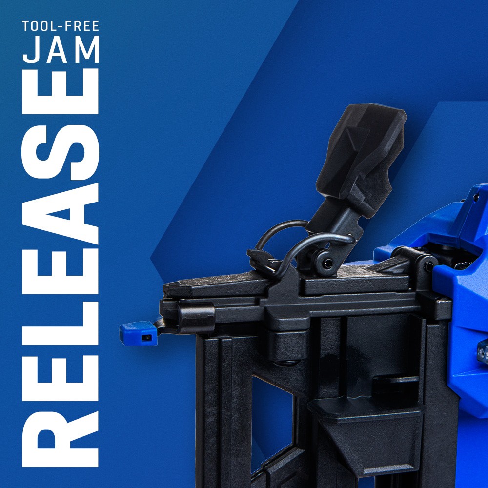 slide 5 of 6, Kobalt XTR 2-1/2-in 16 -Gauge Cordless Straight Finish Nailer (Battery Included and Charger Included), 1 ct