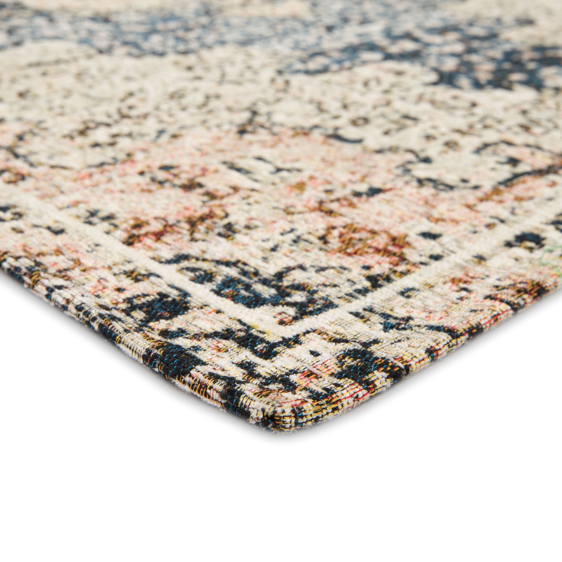 slide 2 of 6, allen + roth Tapestry 2 x 4 (ft) Multi Rectangular Indoor Mid-Century Modern Pet Friendly Area rug 6, 1 ct
