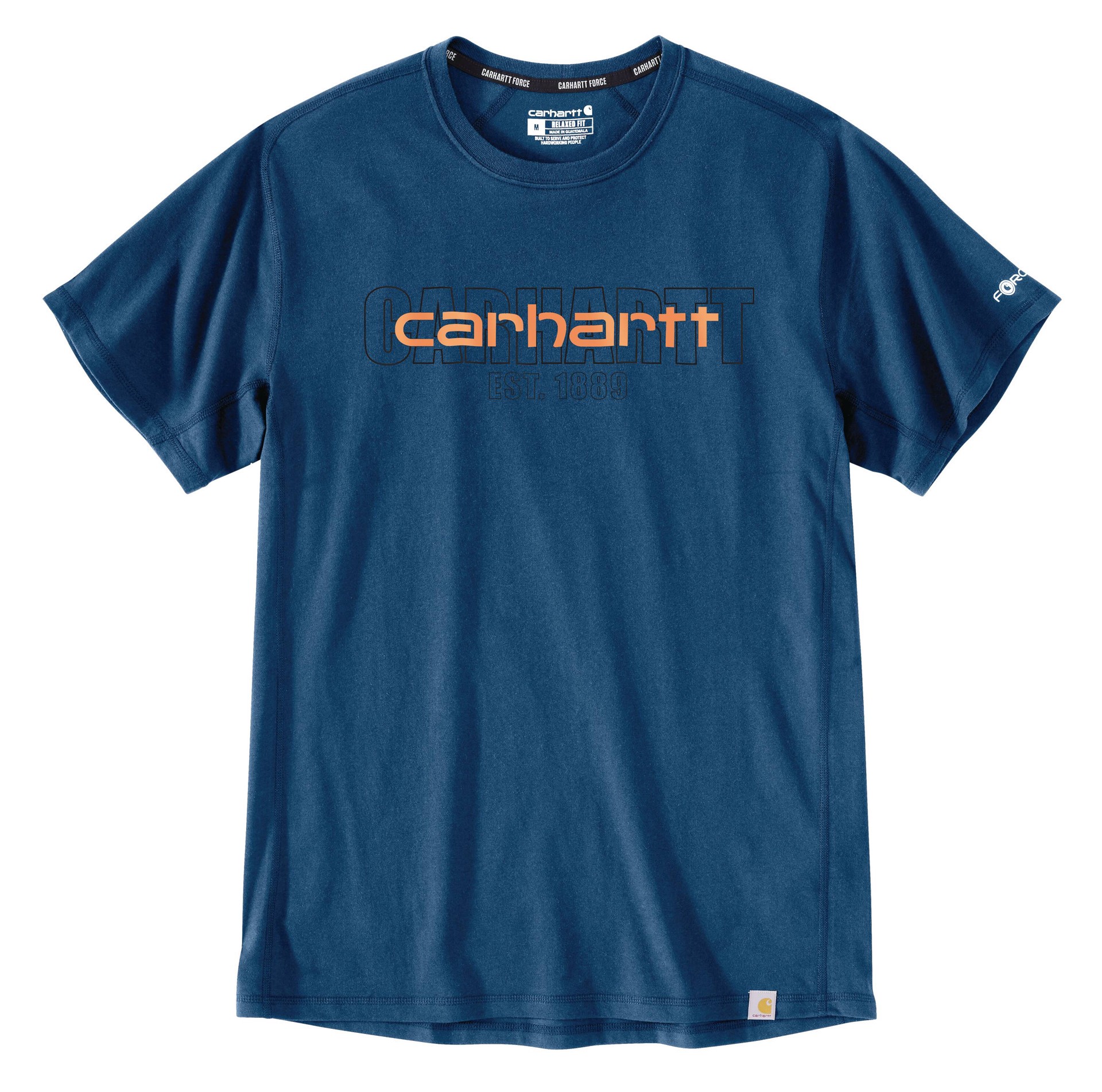 slide 2 of 4, Carhartt Men's Blue Medium weight Jersey Short sleeve Graphic T-shirt ( 2XL ), 1 ct