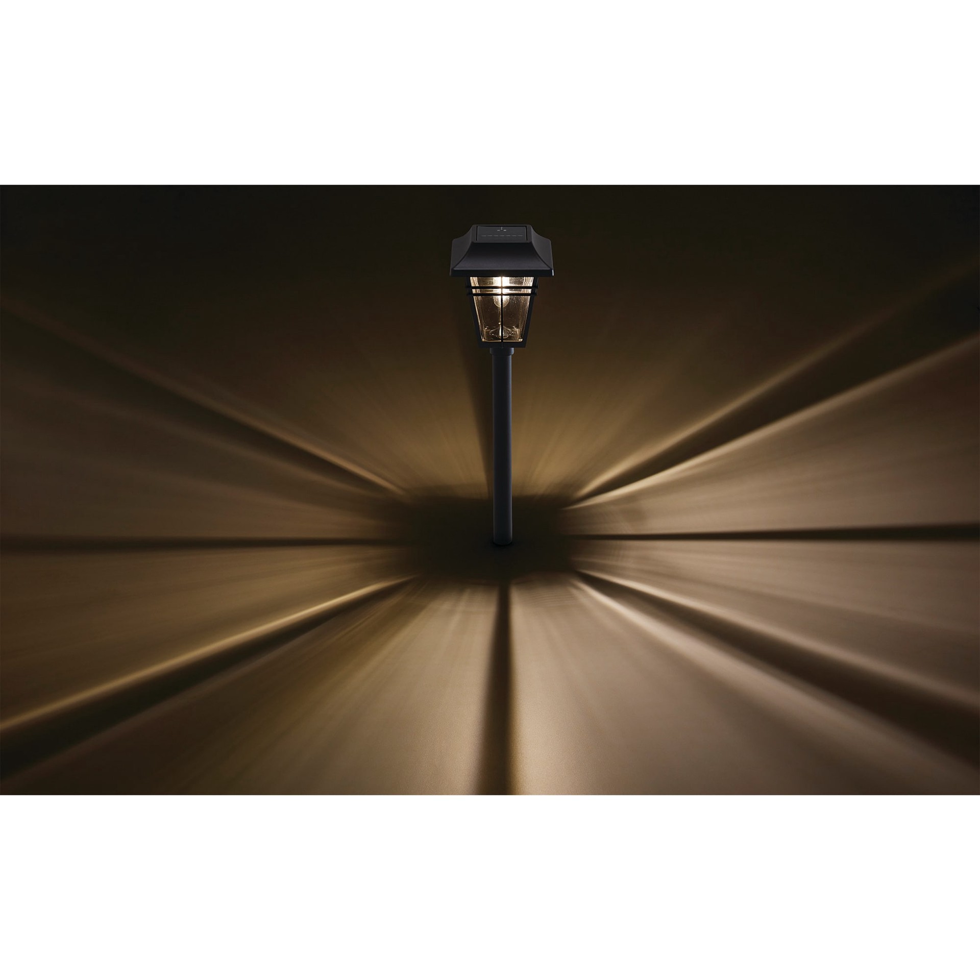 slide 4 of 6, Harbor Breeze Square Path 15 -Lumens Bronze Solar LED Outdoor Path Light ( 3500-K ), 1 ct
